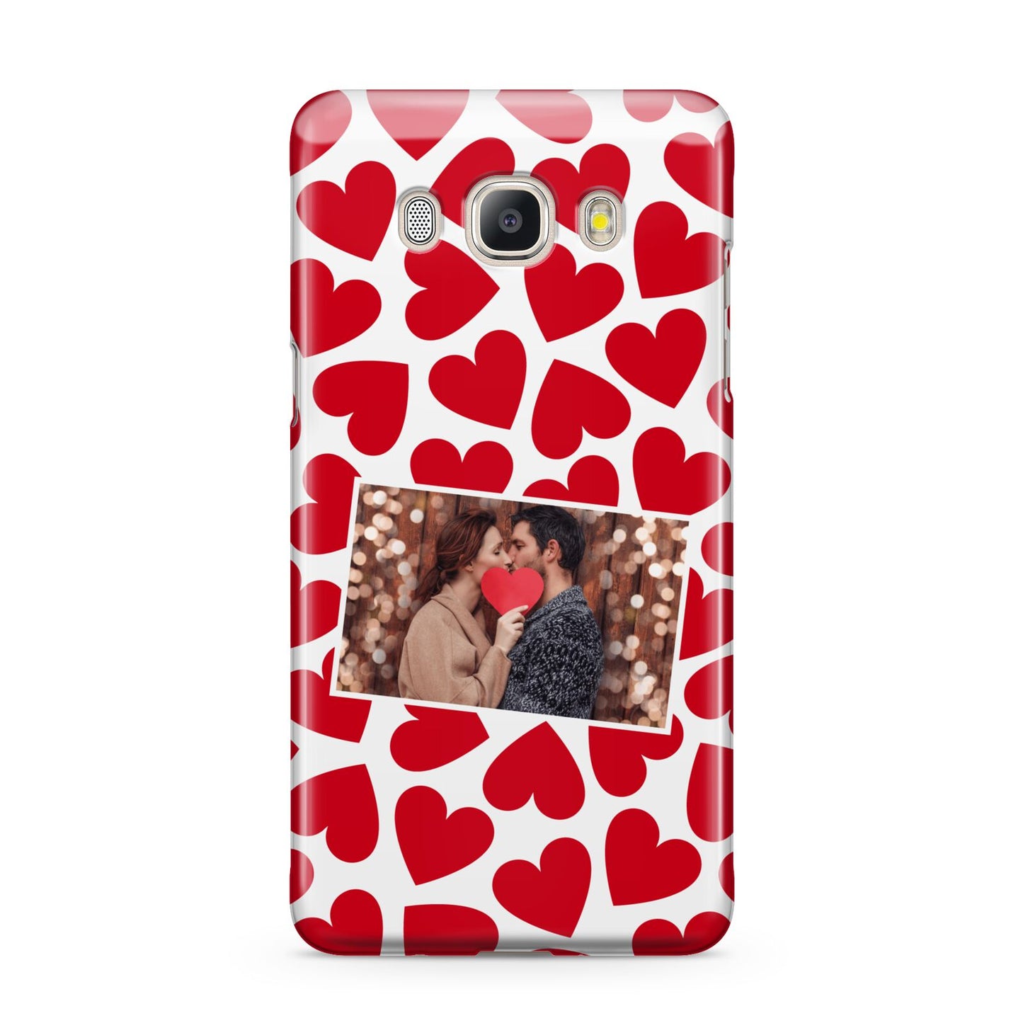 Valentines Day Heart Photo Personalised Samsung Galaxy J5 2016 Case