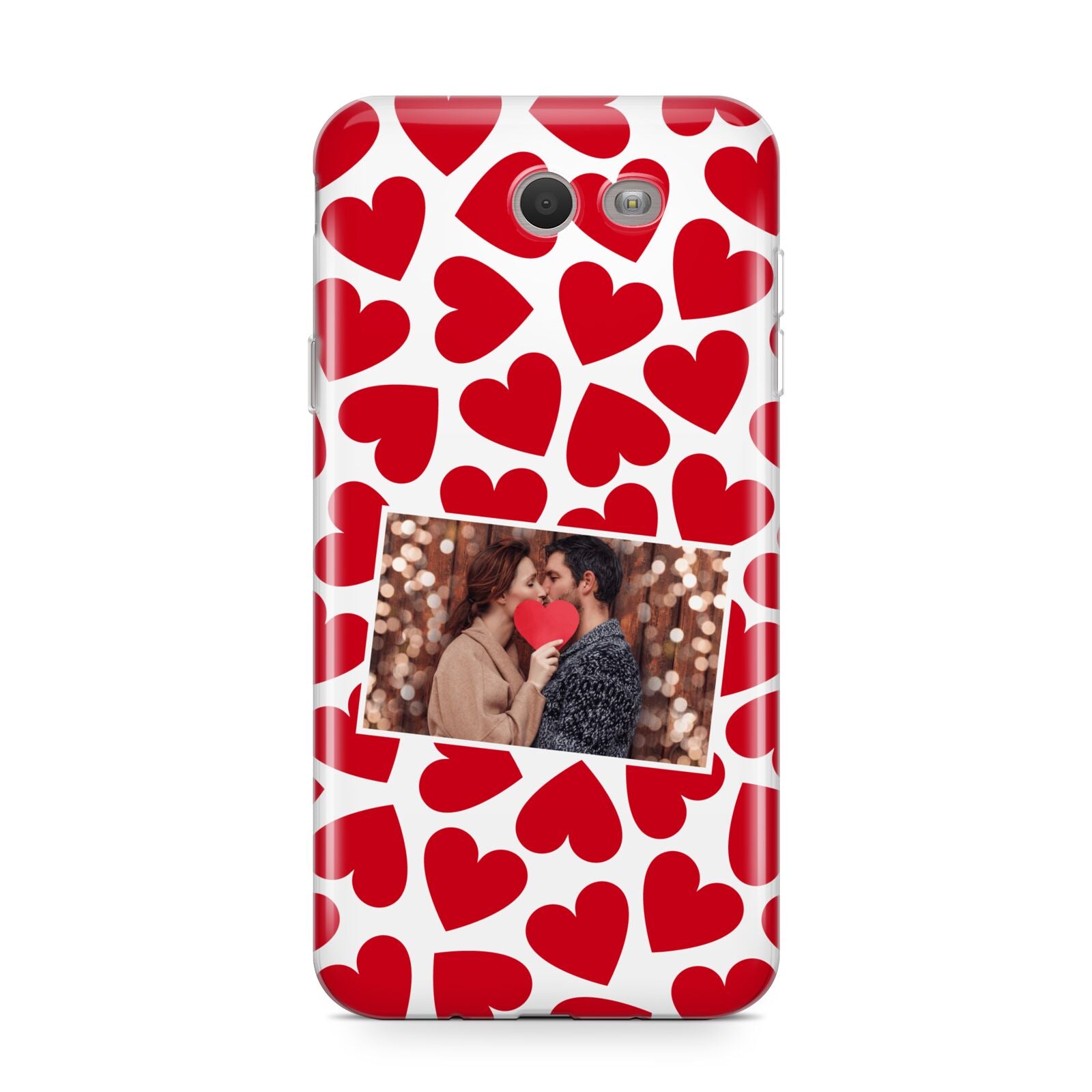 Valentines Day Heart Photo Personalised Samsung Galaxy J7 2017 Case