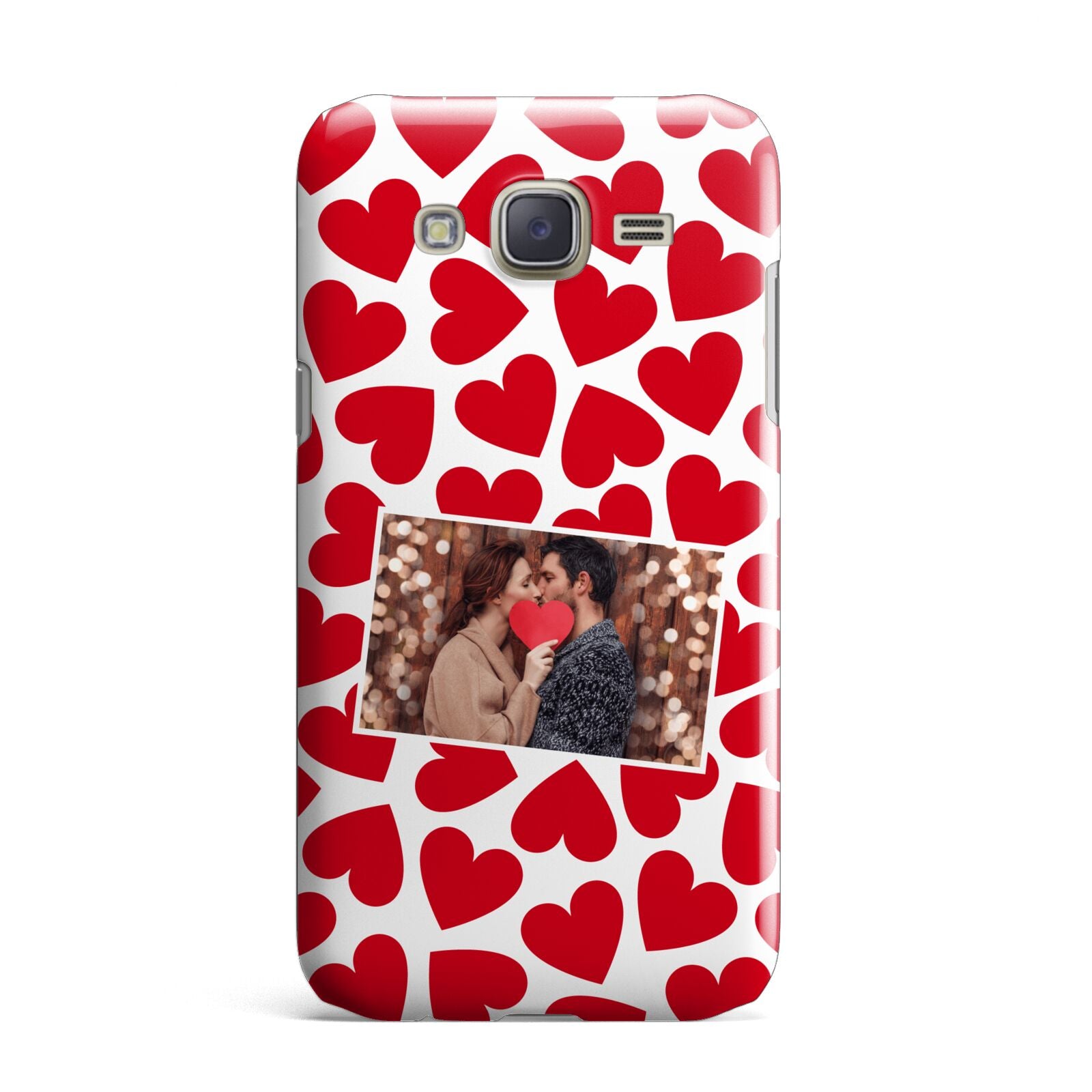 Valentines Day Heart Photo Personalised Samsung Galaxy J7 Case