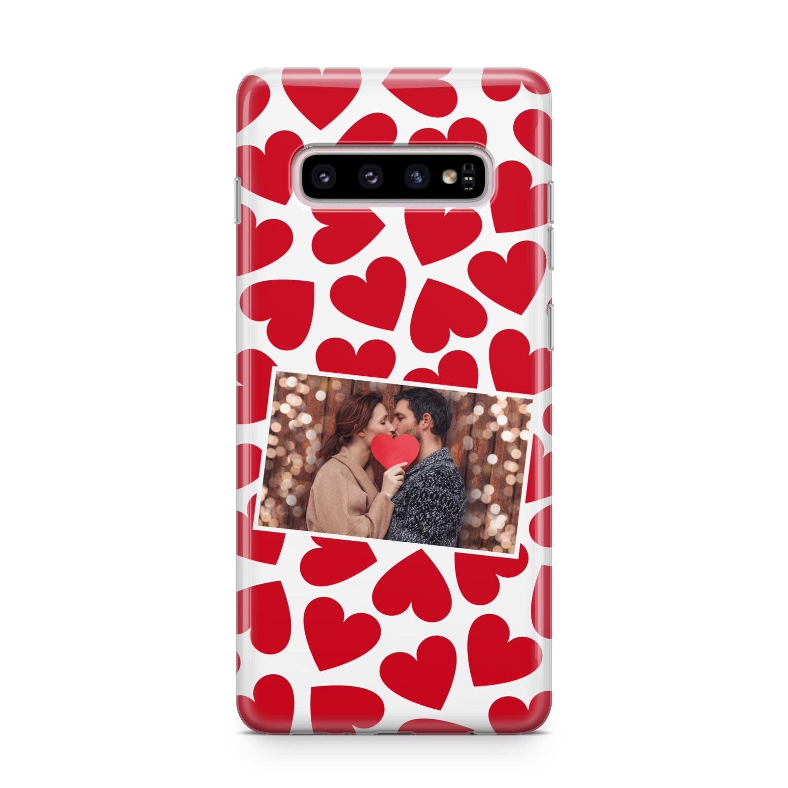 Valentines Day Heart Photo Personalised Samsung Galaxy S10 Plus Case