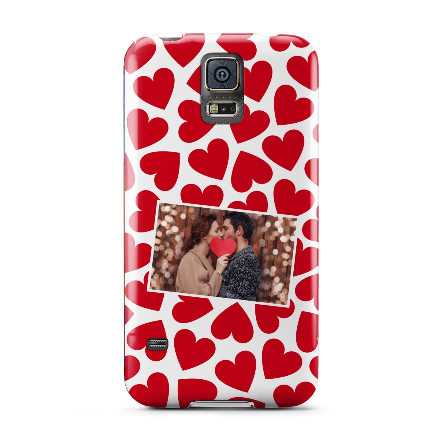 Valentines Day Heart Photo Personalised Samsung Galaxy S5 Case