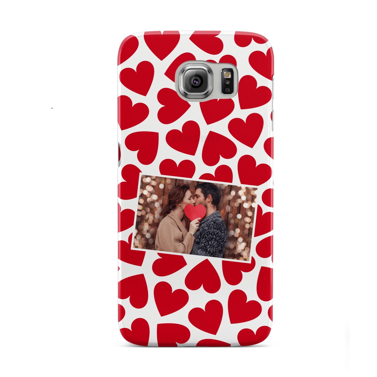 Valentines Day Heart Photo Personalised Samsung Galaxy S6 Case