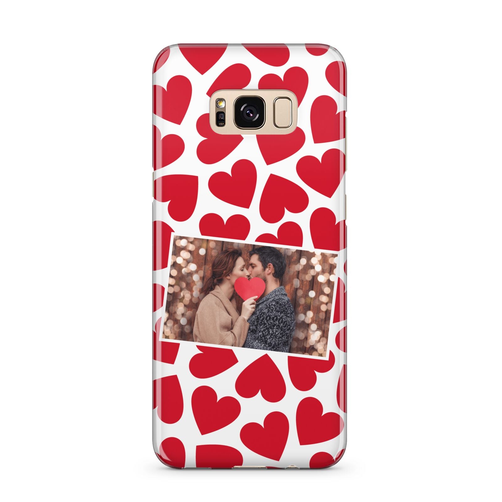 Valentines Day Heart Photo Personalised Samsung Galaxy S8 Plus Case