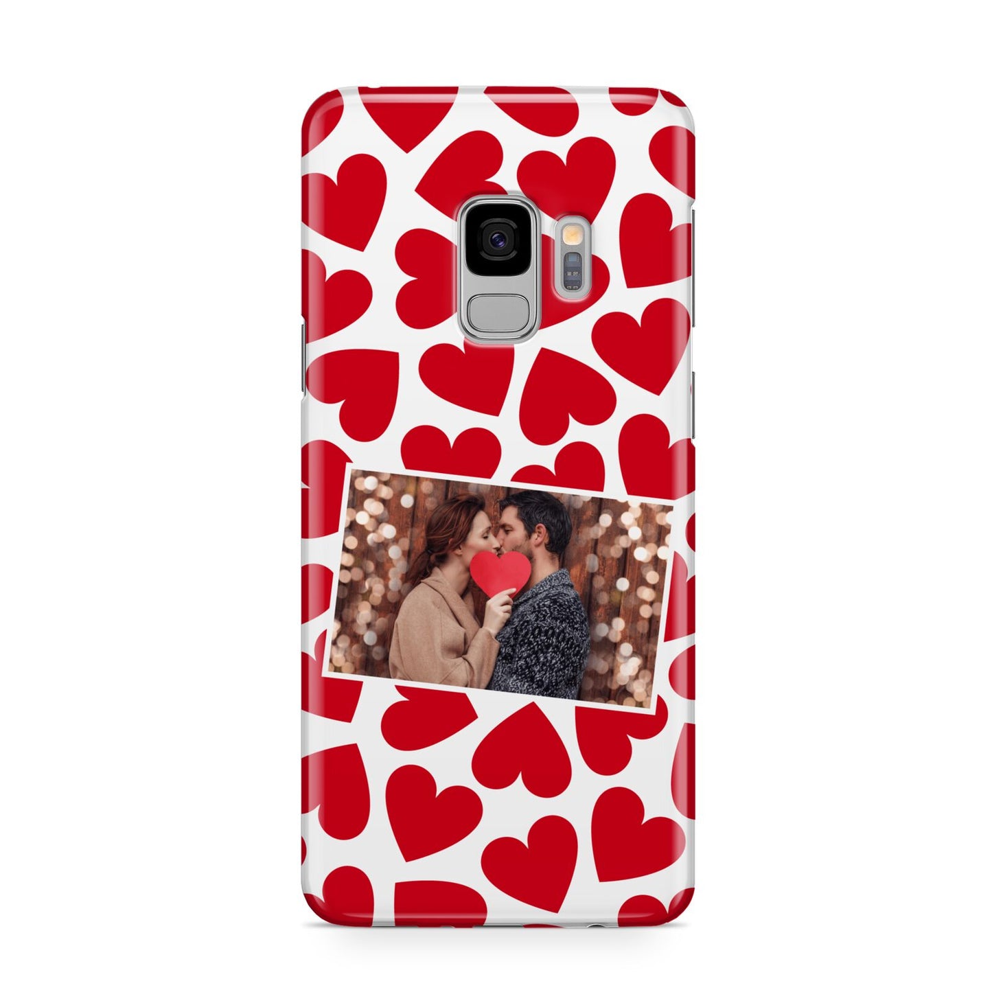 Valentines Day Heart Photo Personalised Samsung Galaxy S9 Case