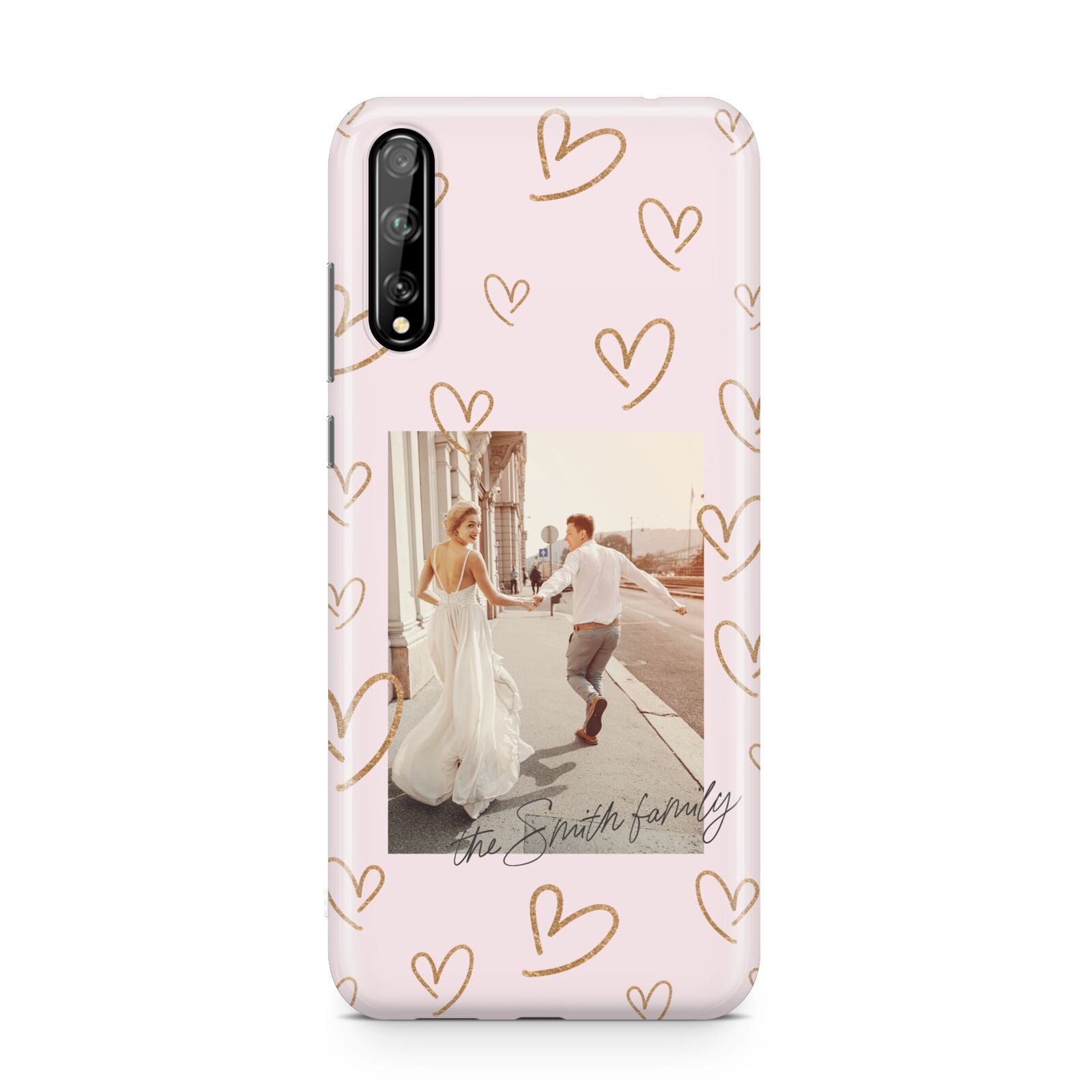 Valentines Day Newly Wed Photo Personalised Huawei Enjoy 10s Phone Case