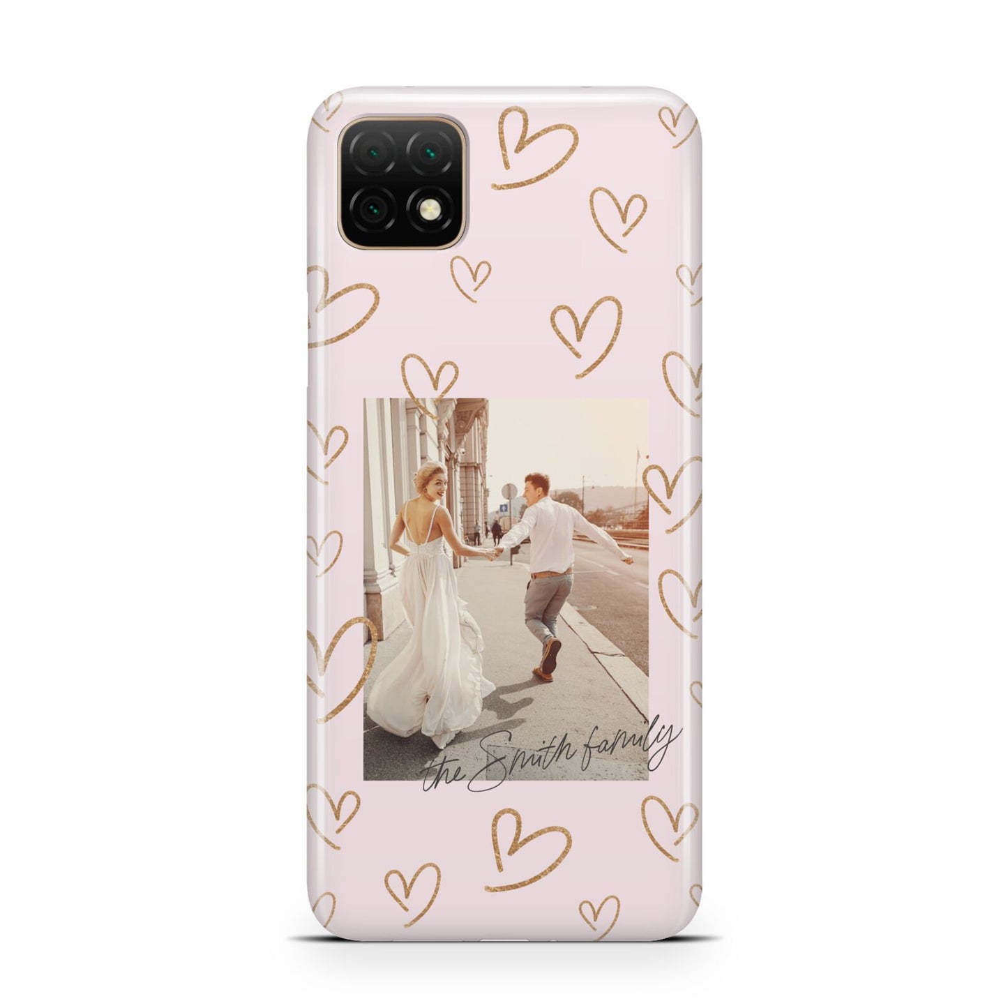 Valentines Day Newly Wed Photo Personalised Huawei Enjoy 20 Phone Case