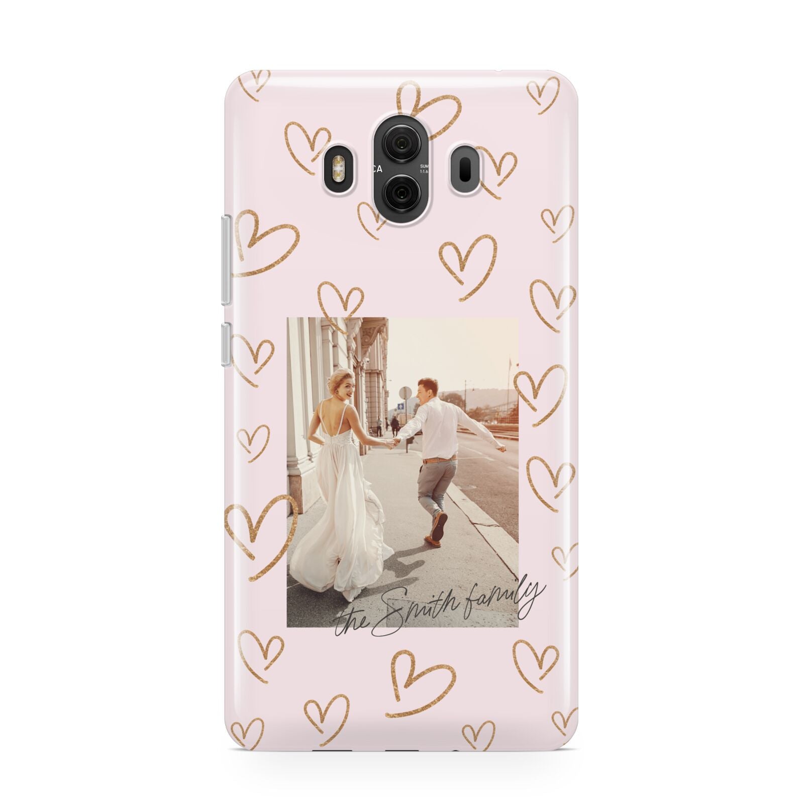 Valentines Day Newly Wed Photo Personalised Huawei Mate 10 Protective Phone Case