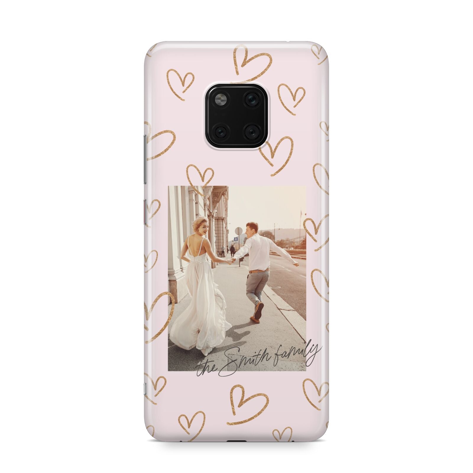 Valentines Day Newly Wed Photo Personalised Huawei Mate 20 Pro Phone Case