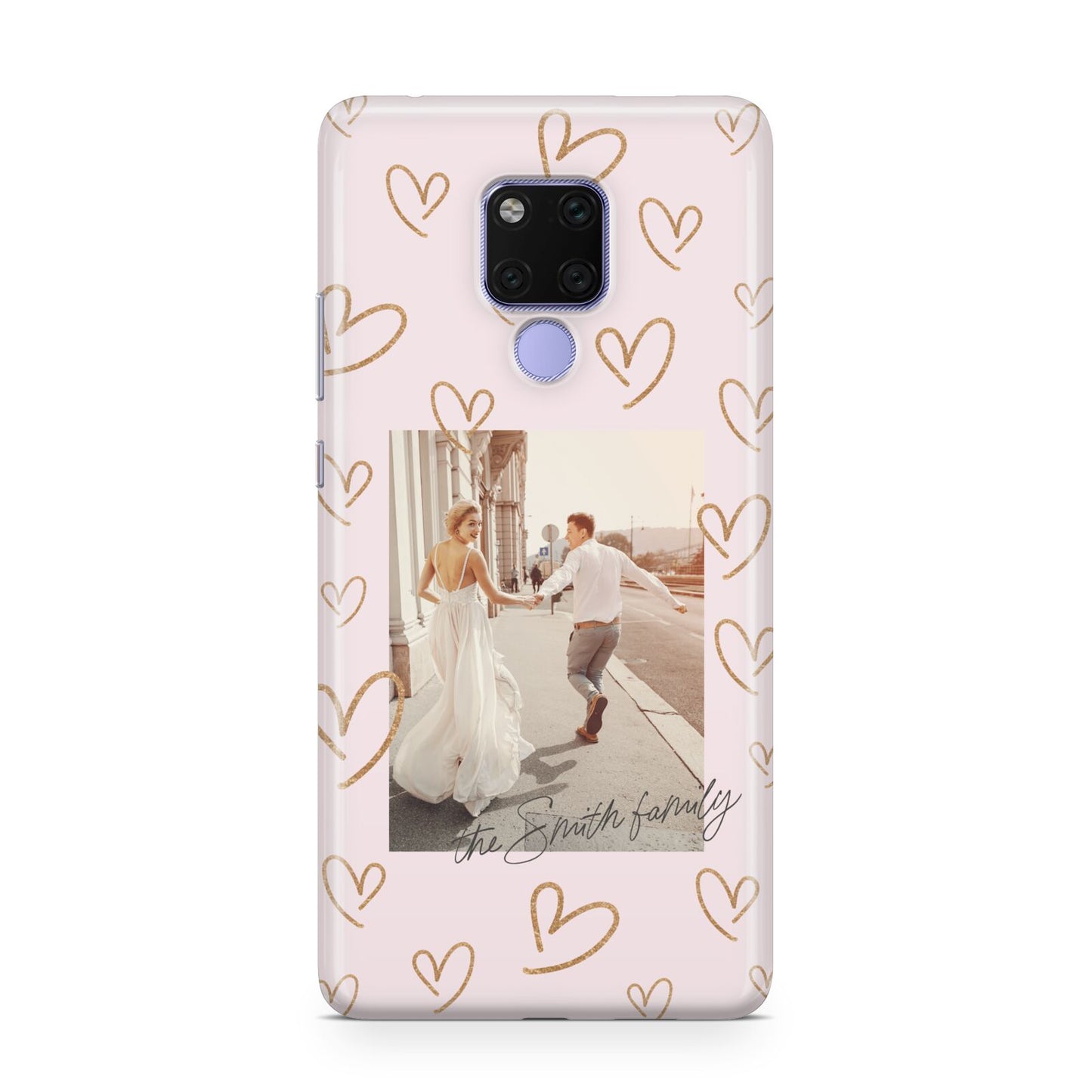 Valentines Day Newly Wed Photo Personalised Huawei Mate 20X Phone Case