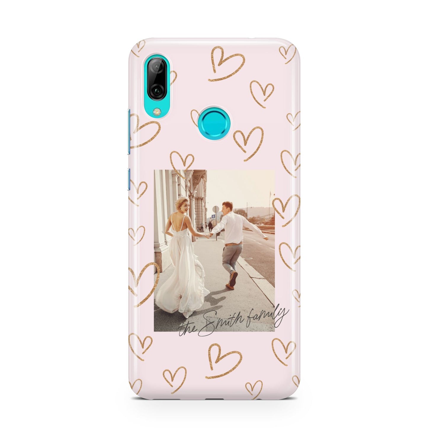 Valentines Day Newly Wed Photo Personalised Huawei P Smart 2019 Case