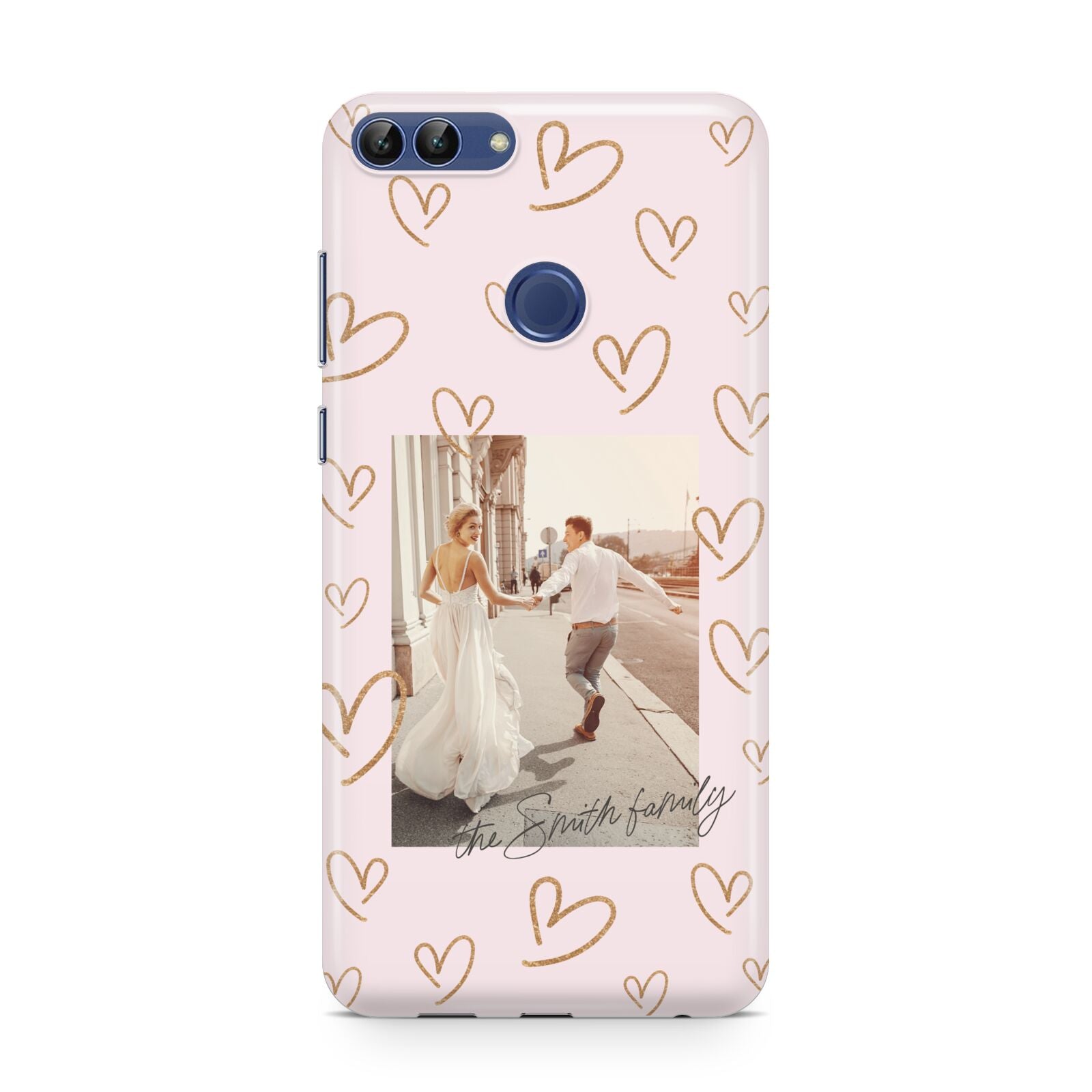 Valentines Day Newly Wed Photo Personalised Huawei P Smart Case