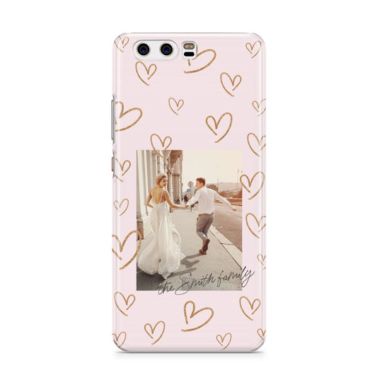 Valentines Day Newly Wed Photo Personalised Huawei P10 Phone Case