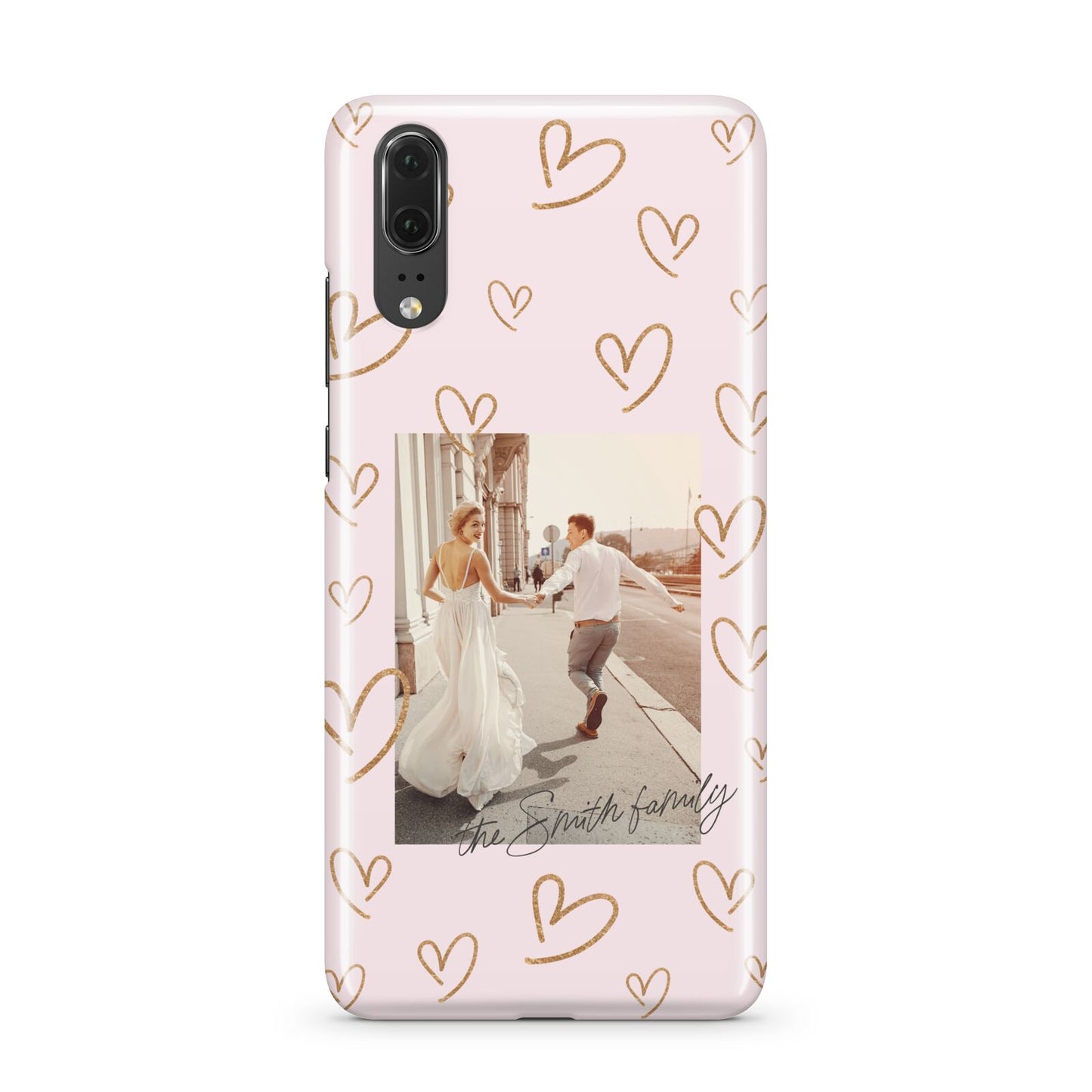 Valentines Day Newly Wed Photo Personalised Huawei P20 Phone Case