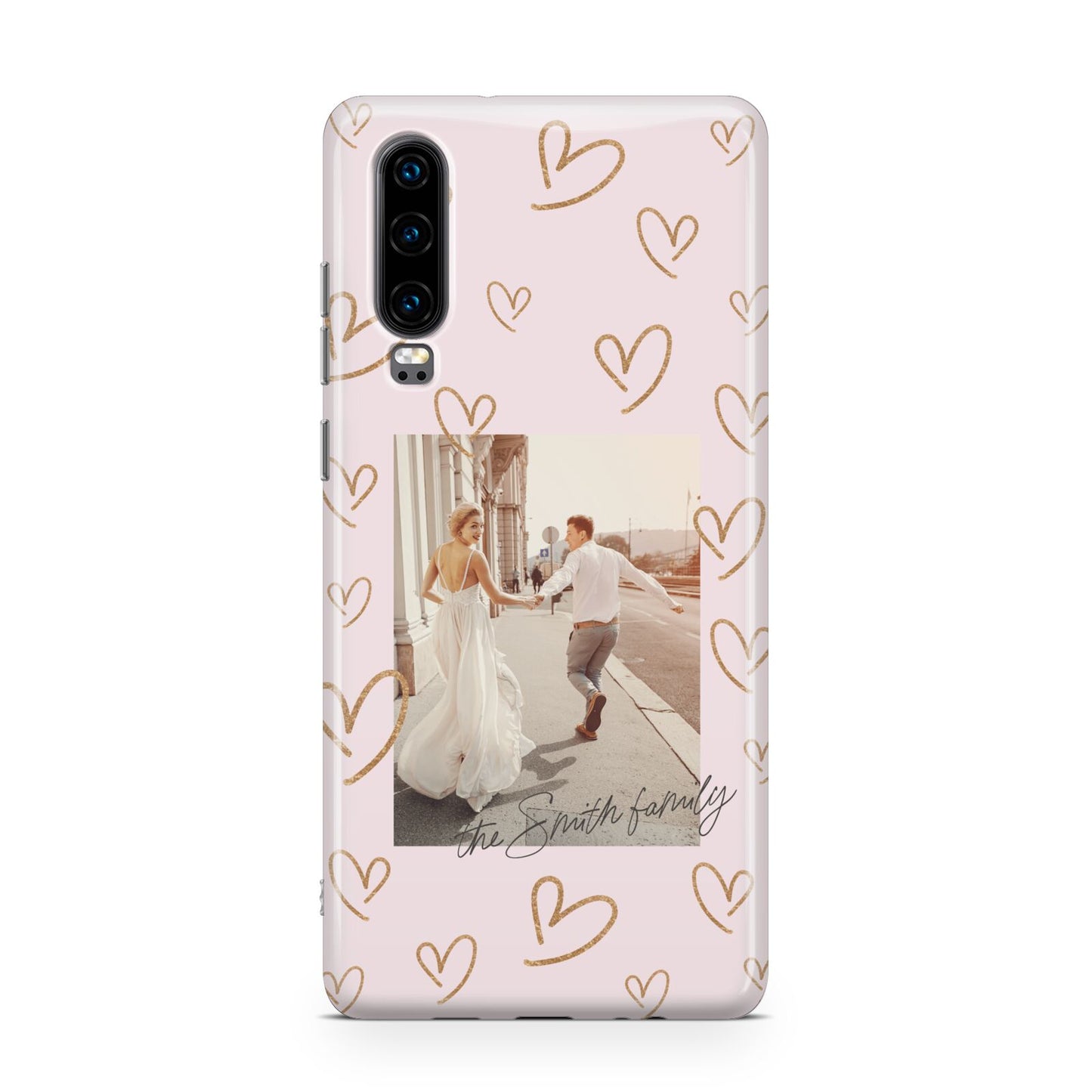 Valentines Day Newly Wed Photo Personalised Huawei P30 Phone Case