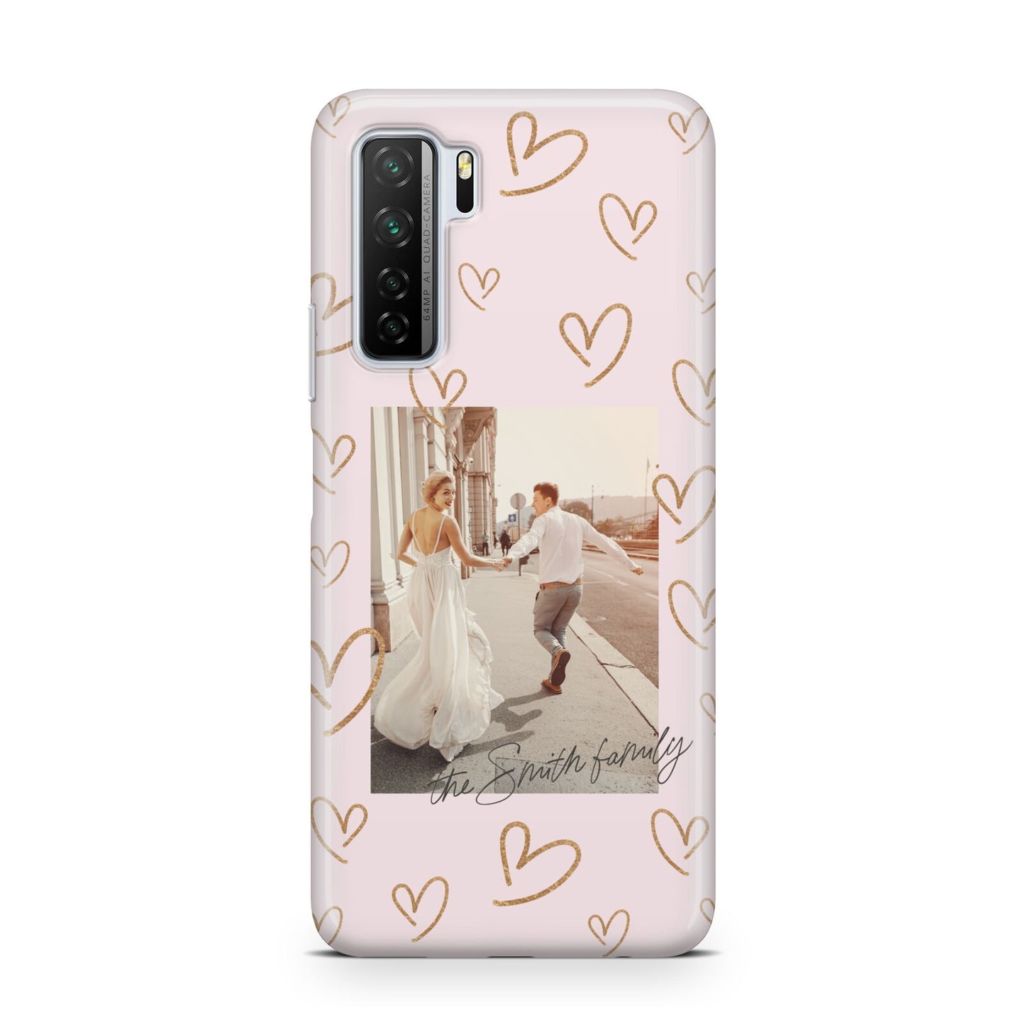 Valentines Day Newly Wed Photo Personalised Huawei P40 Lite 5G Phone Case