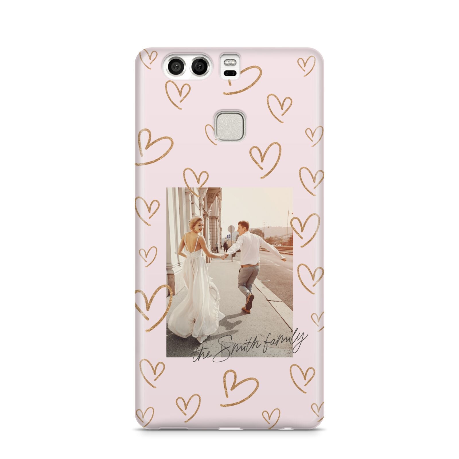 Valentines Day Newly Wed Photo Personalised Huawei P9 Case