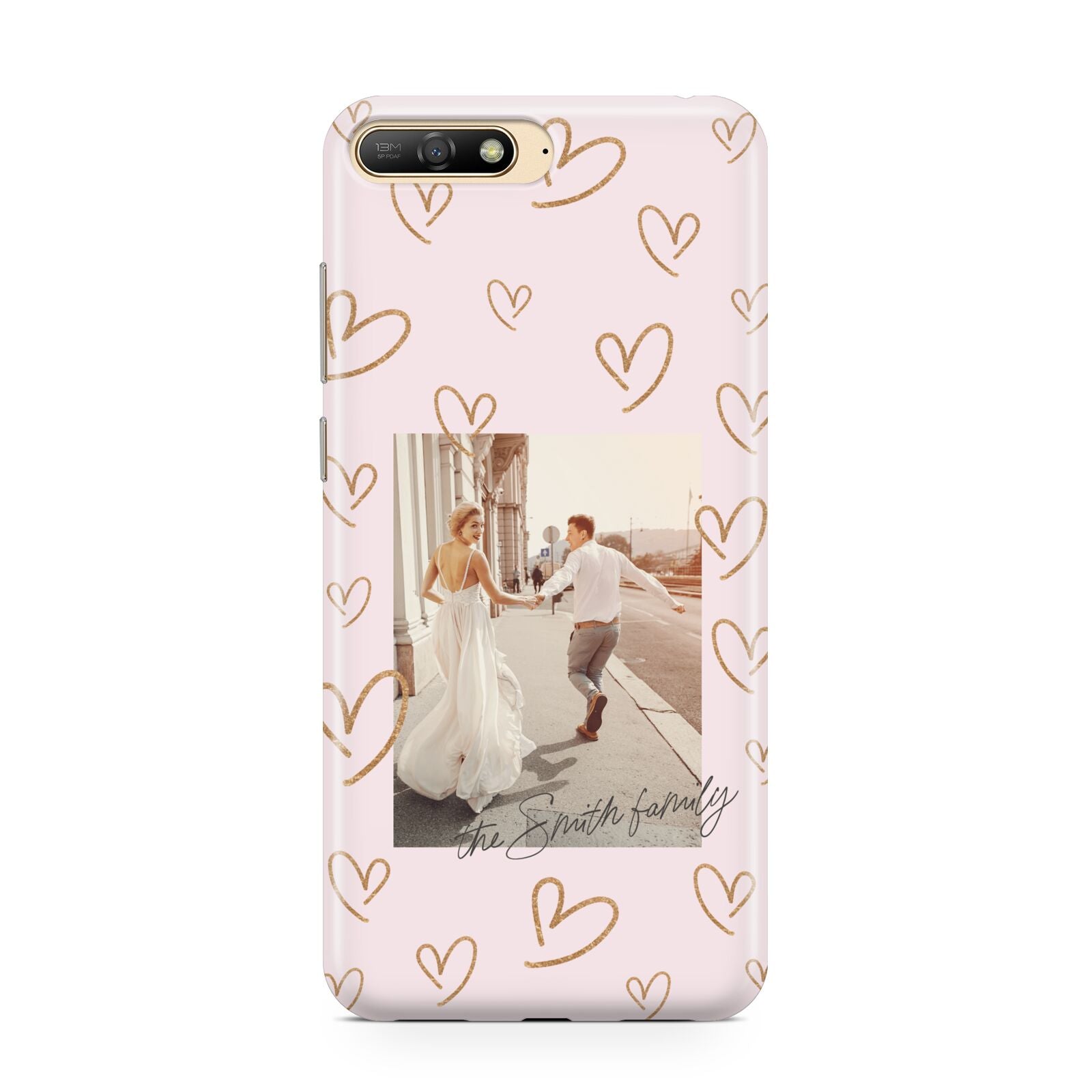 Valentines Day Newly Wed Photo Personalised Huawei Y6 2018