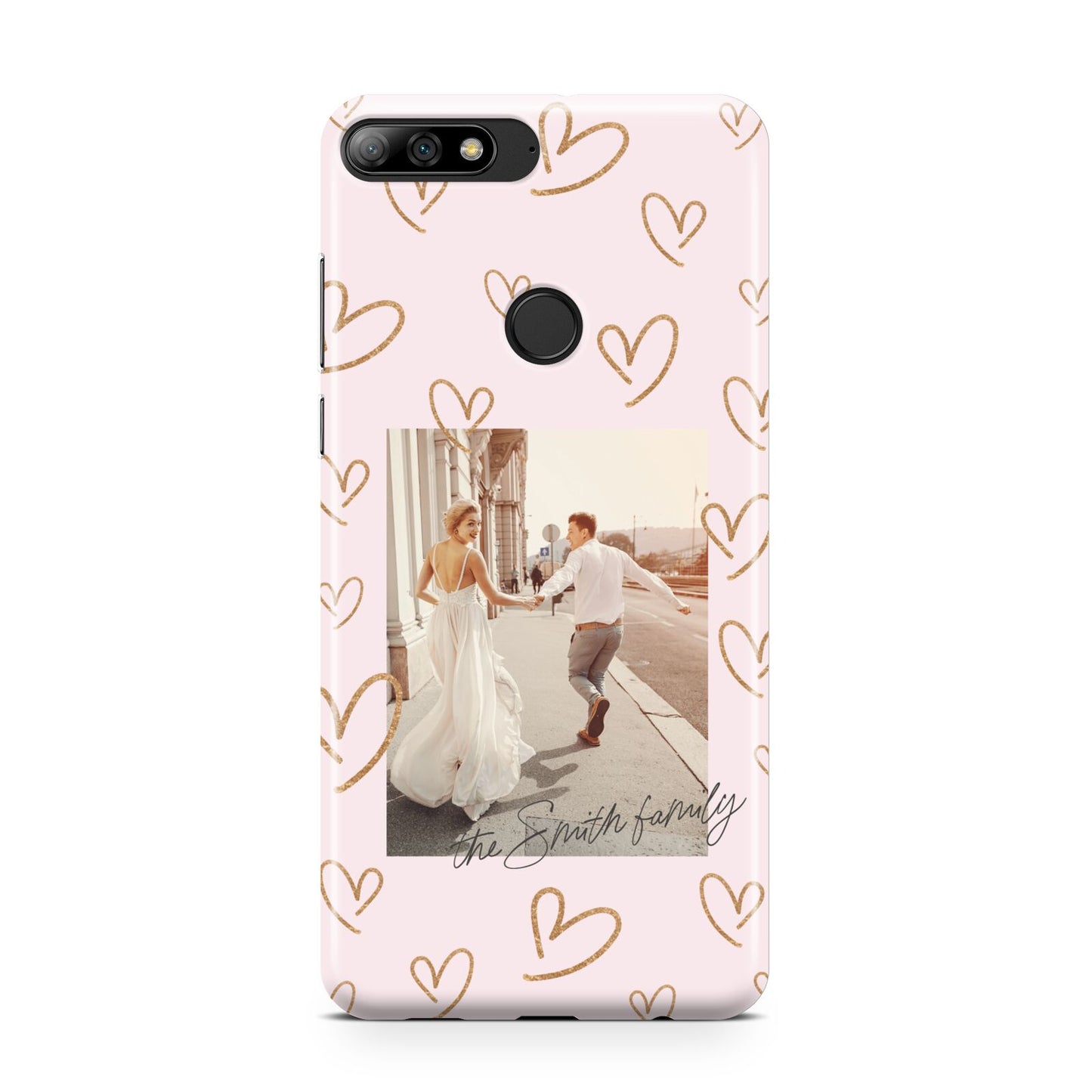 Valentines Day Newly Wed Photo Personalised Huawei Y7 2018