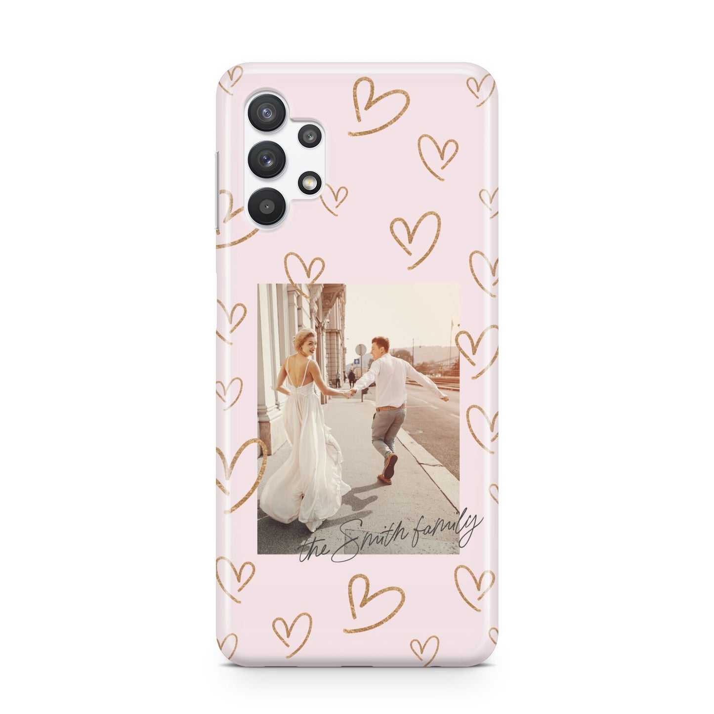 Valentines Day Newly Wed Photo Personalised Samsung A32 5G Case