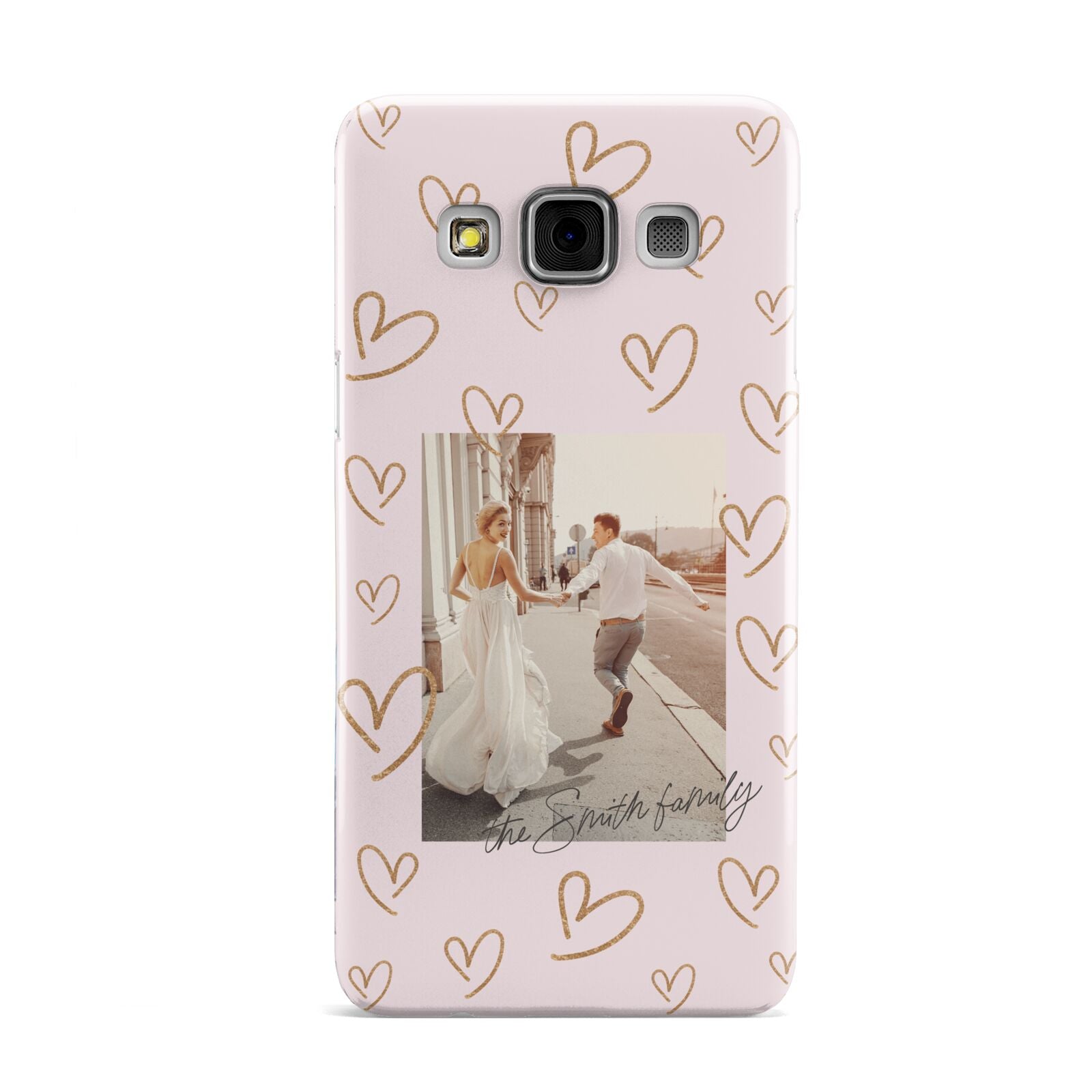 Valentines Day Newly Wed Photo Personalised Samsung Galaxy A3 Case