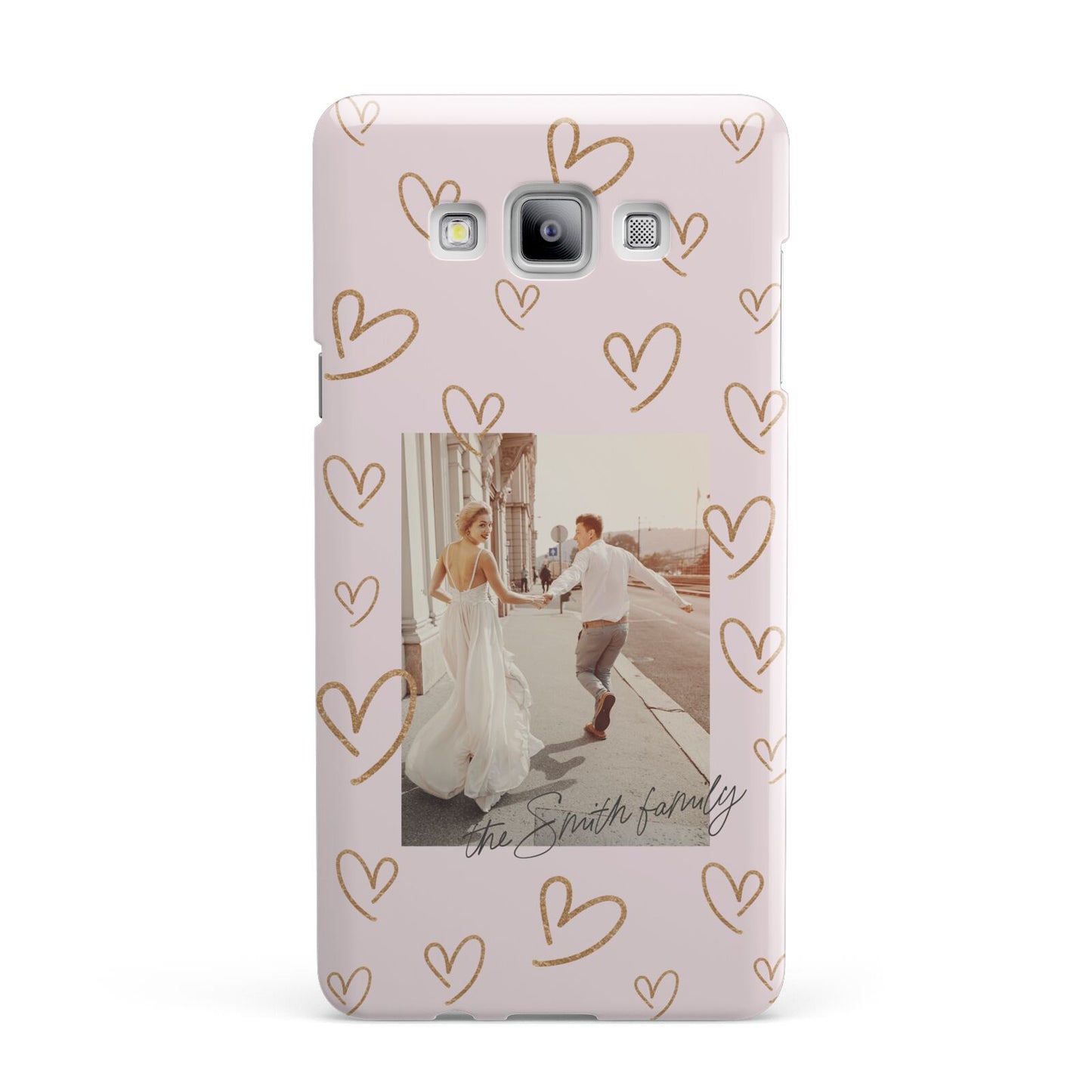 Valentines Day Newly Wed Photo Personalised Samsung Galaxy A7 2015 Case