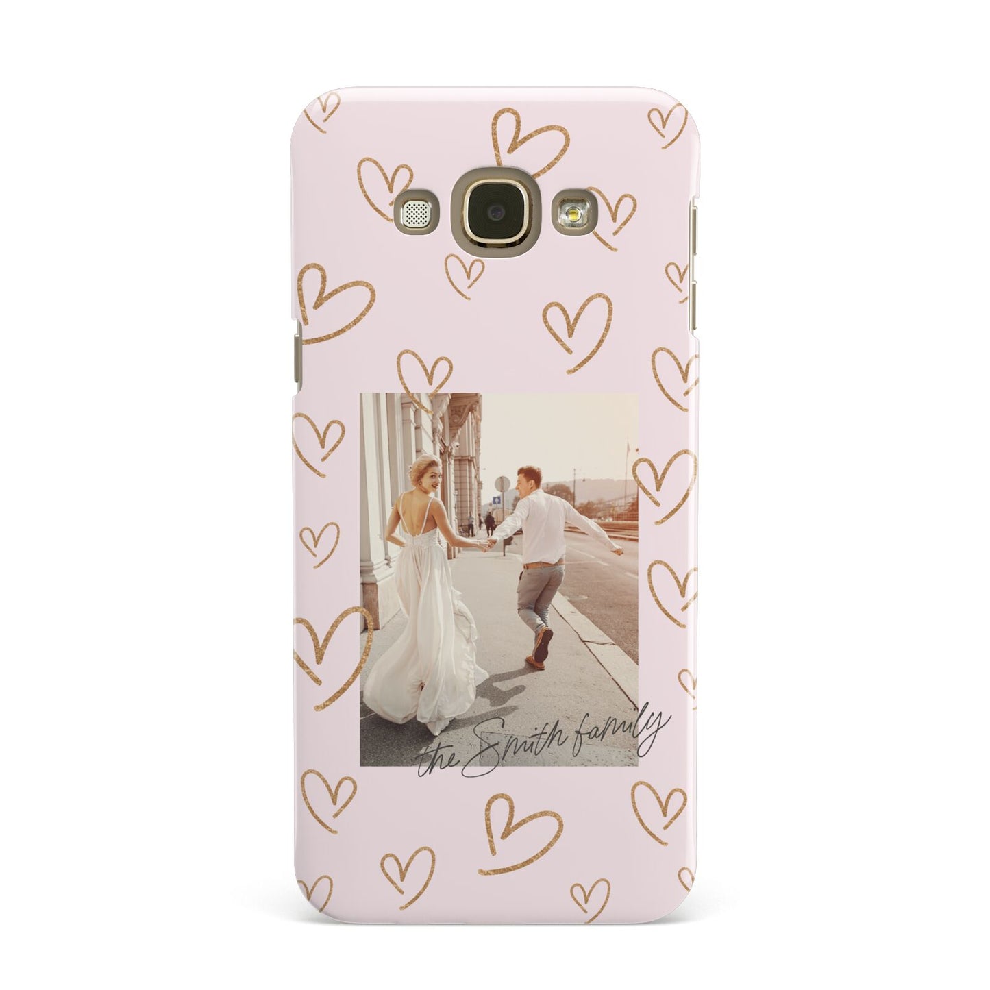 Valentines Day Newly Wed Photo Personalised Samsung Galaxy A8 Case