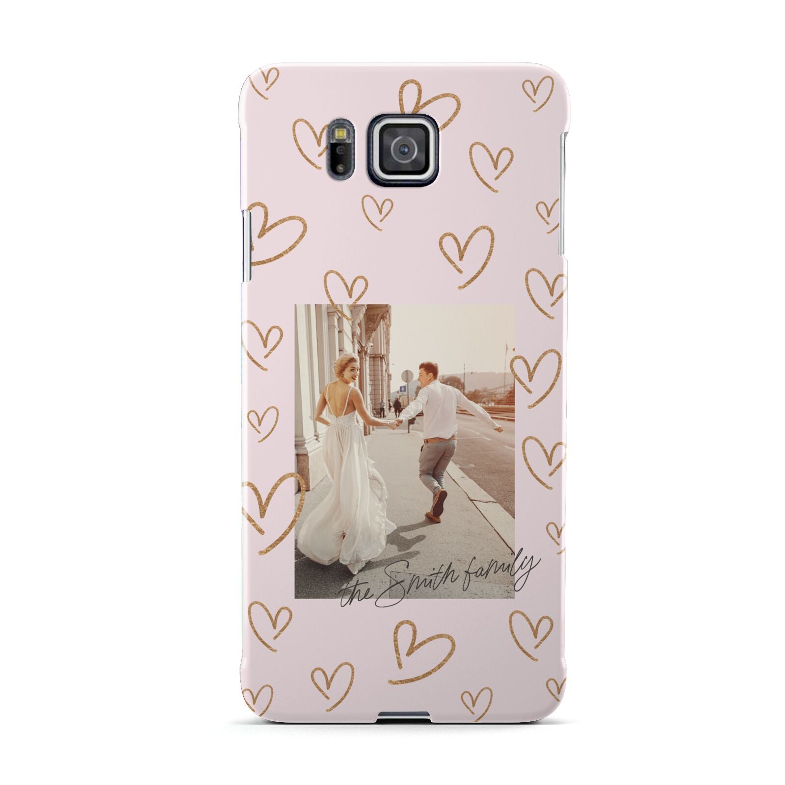 Valentines Day Newly Wed Photo Personalised Samsung Galaxy Alpha Case