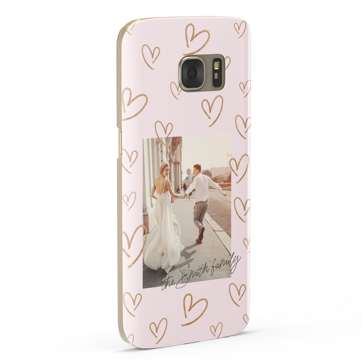 Valentines Day Newly Wed Photo Personalised Samsung Galaxy Case Fourty Five Degrees