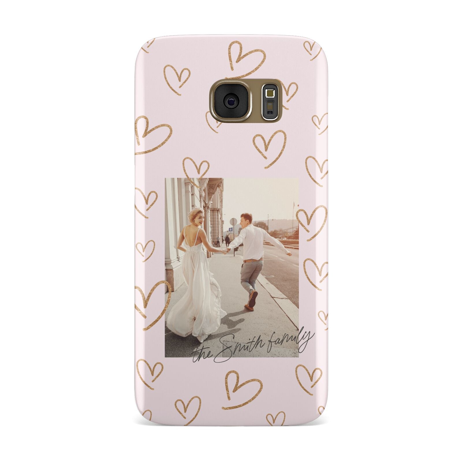 Valentines Day Newly Wed Photo Personalised Samsung Galaxy Case