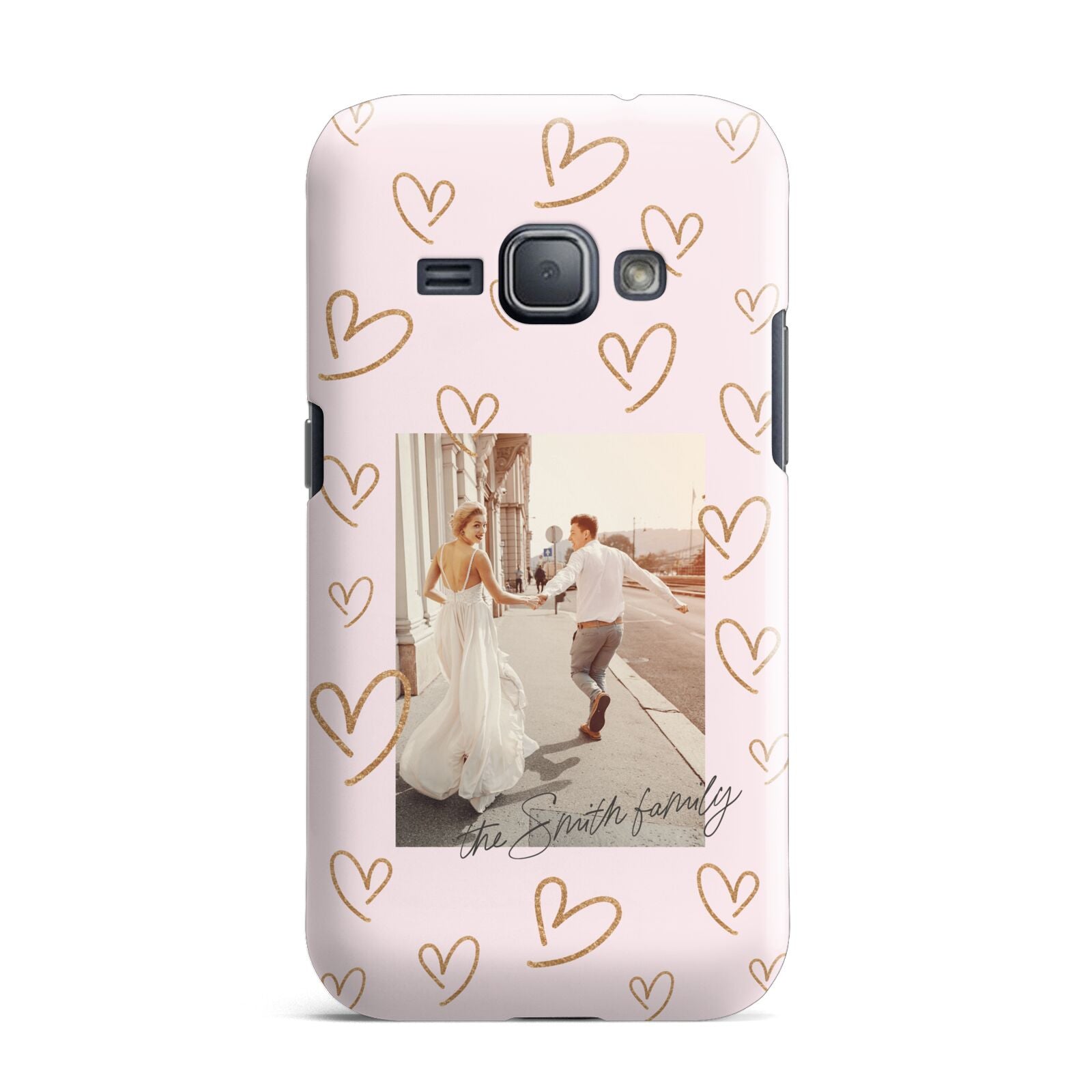 Valentines Day Newly Wed Photo Personalised Samsung Galaxy J1 2016 Case