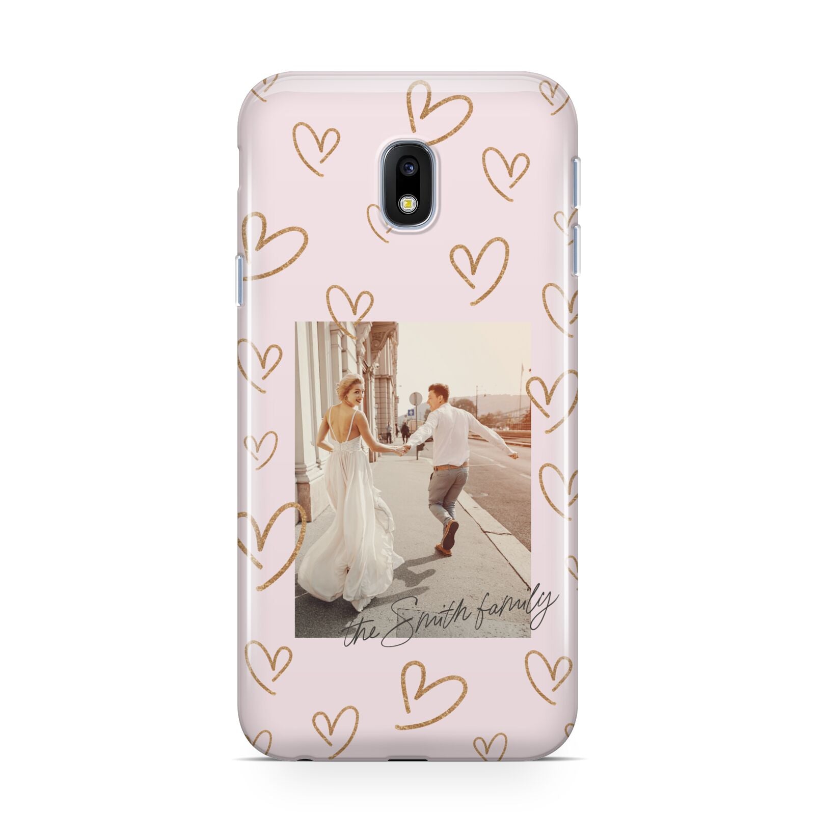 Valentines Day Newly Wed Photo Personalised Samsung Galaxy J3 2017 Case