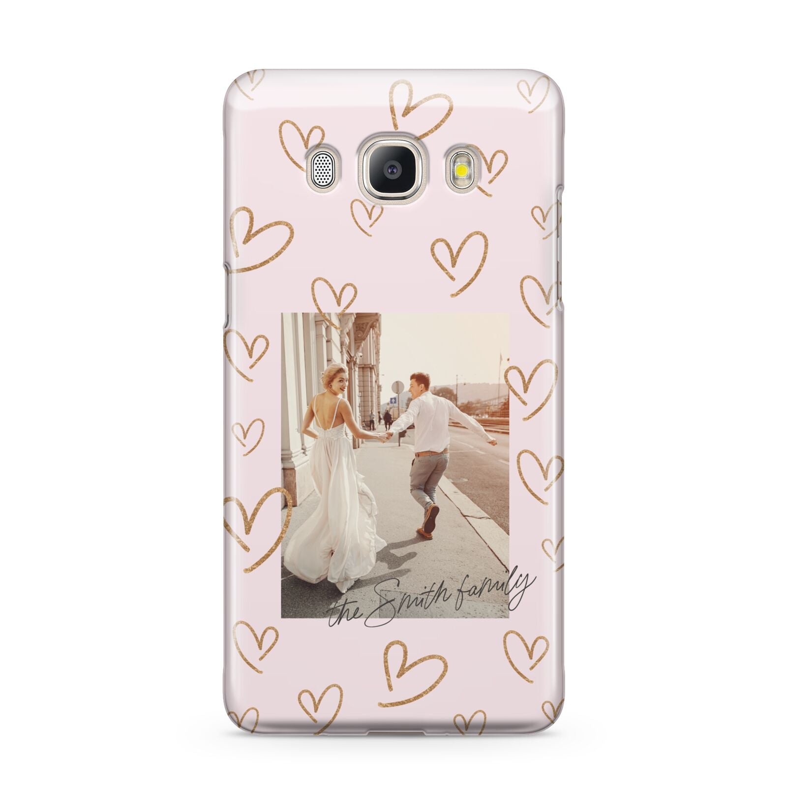 Valentines Day Newly Wed Photo Personalised Samsung Galaxy J5 2016 Case