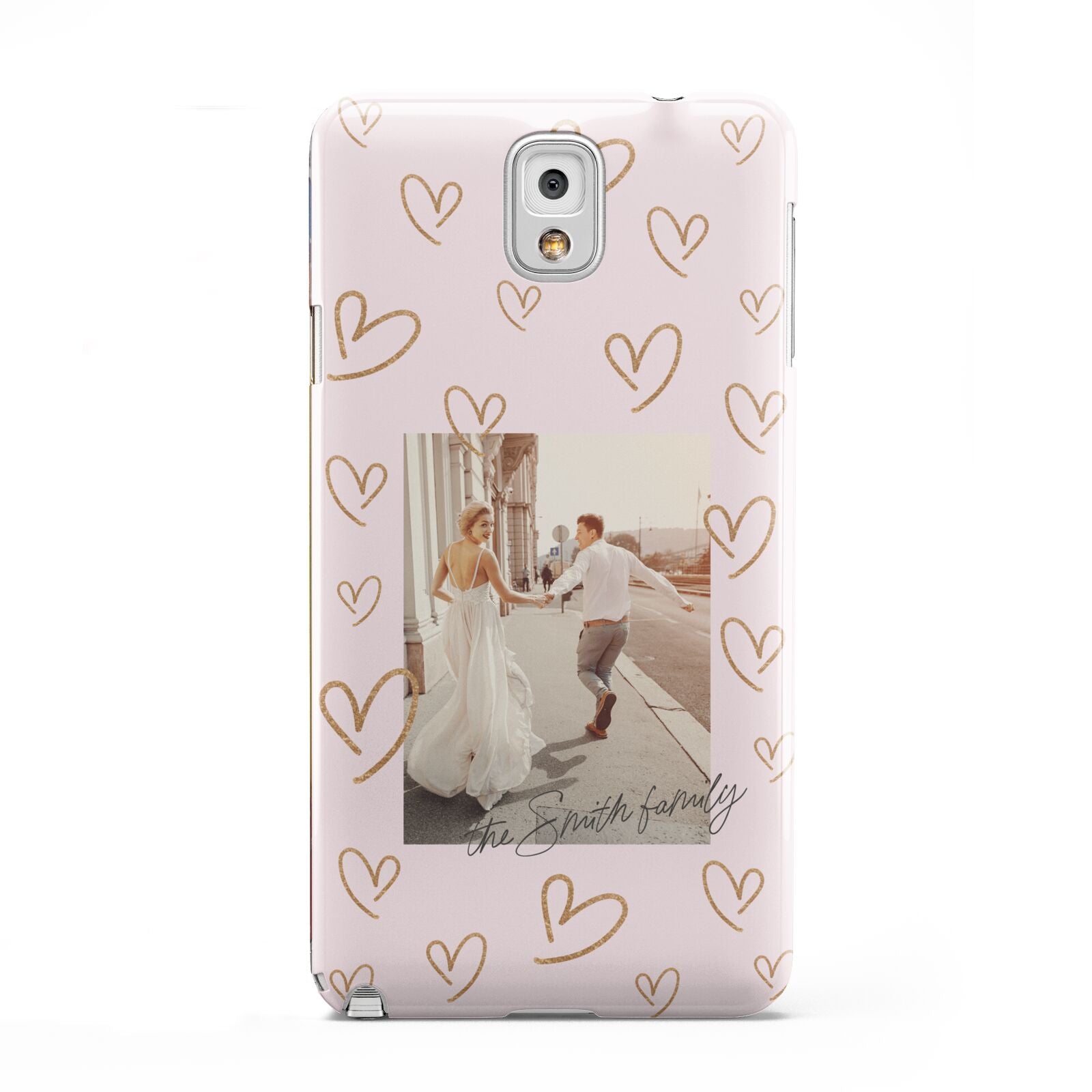 Valentines Day Newly Wed Photo Personalised Samsung Galaxy Note 3 Case