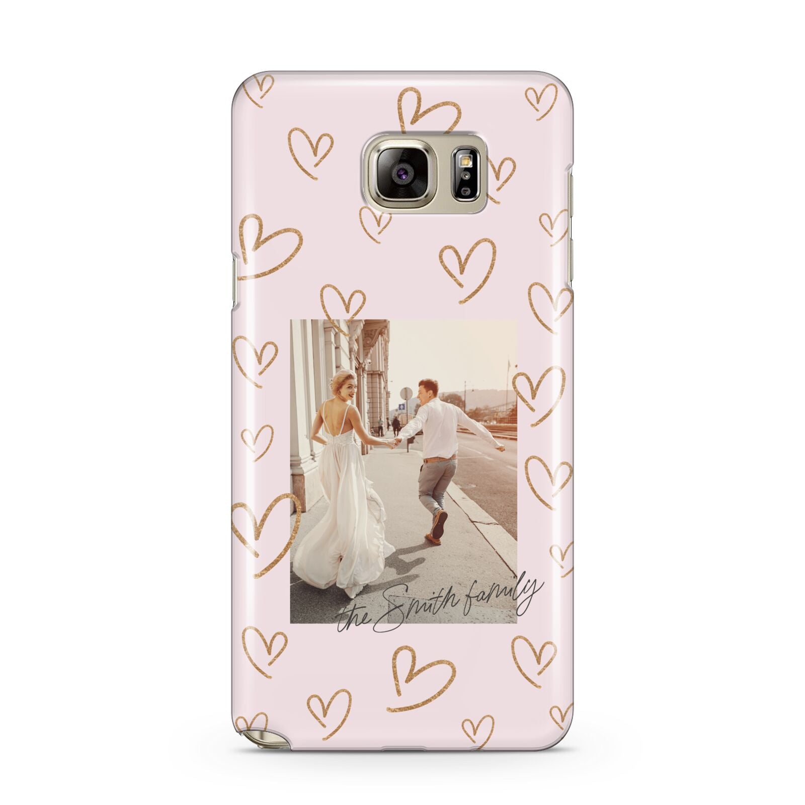 Valentines Day Newly Wed Photo Personalised Samsung Galaxy Note 5 Case