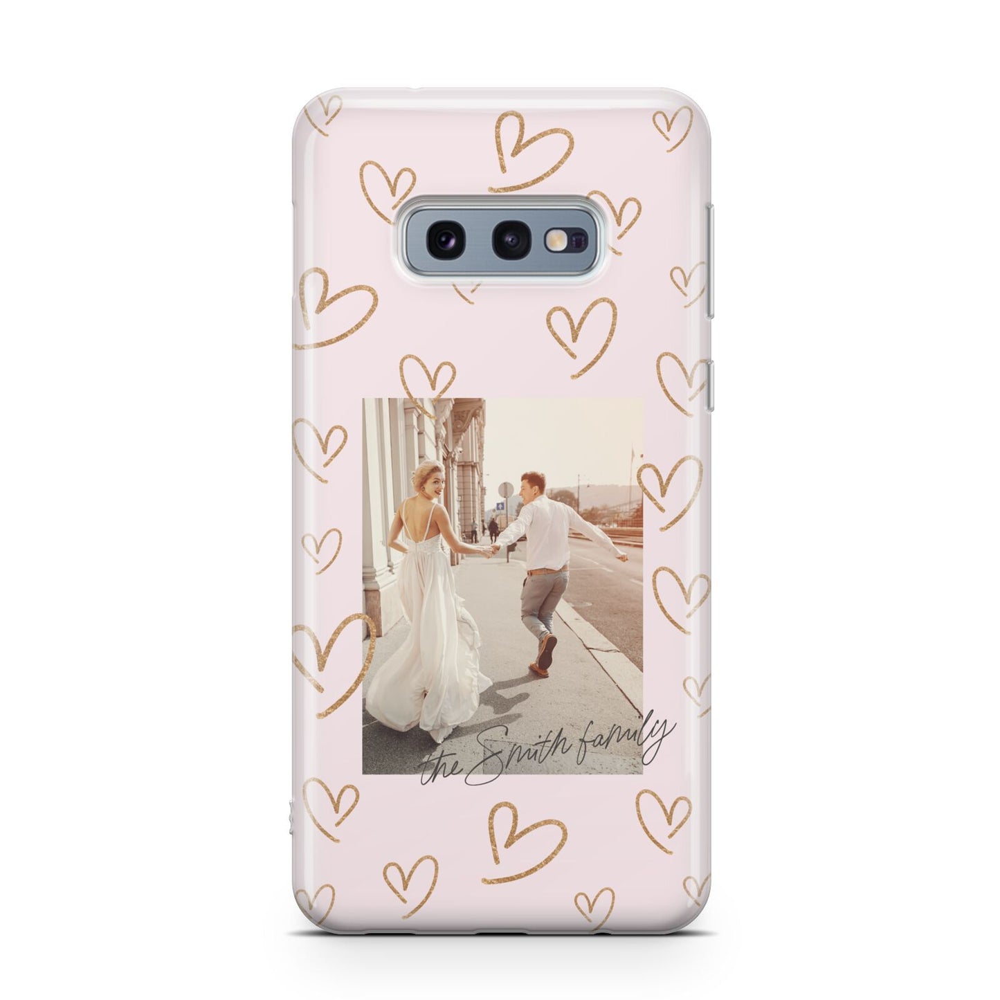 Valentines Day Newly Wed Photo Personalised Samsung Galaxy S10E Case