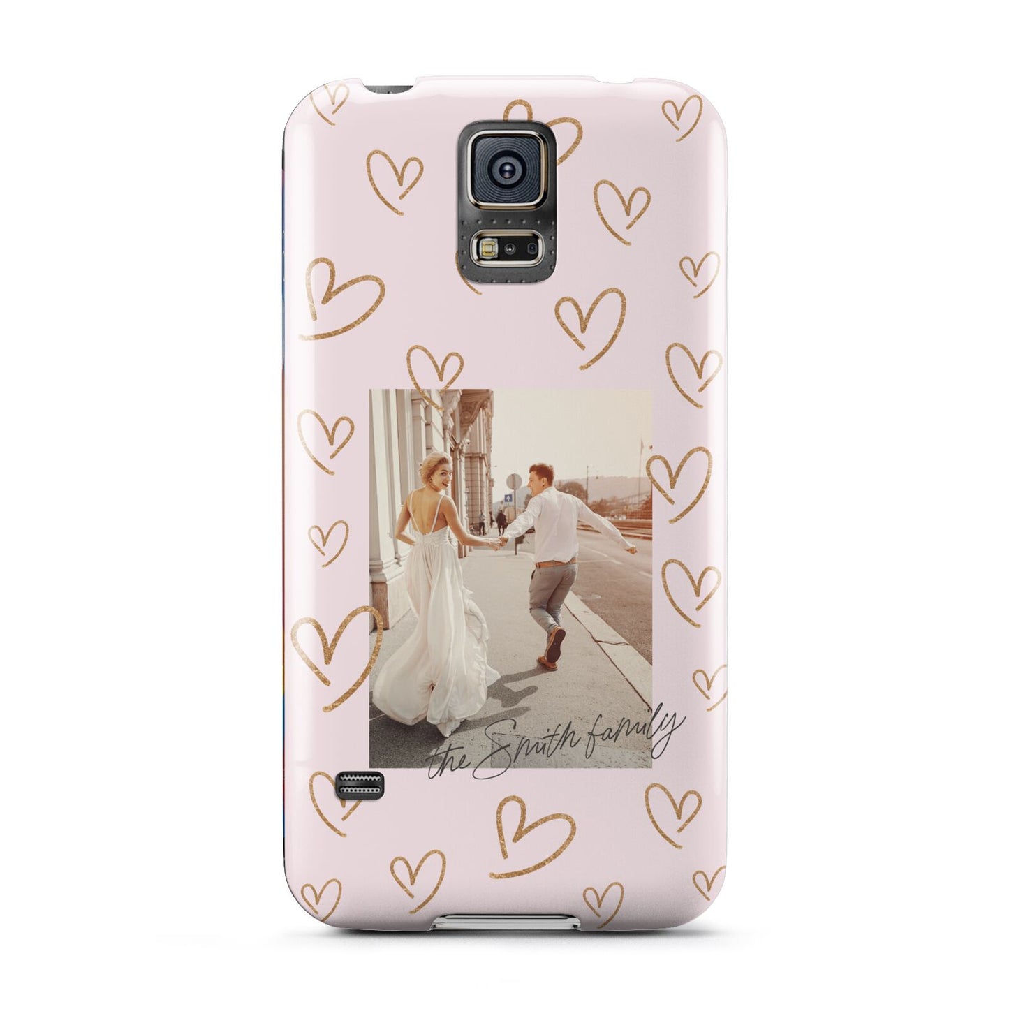 Valentines Day Newly Wed Photo Personalised Samsung Galaxy S5 Case