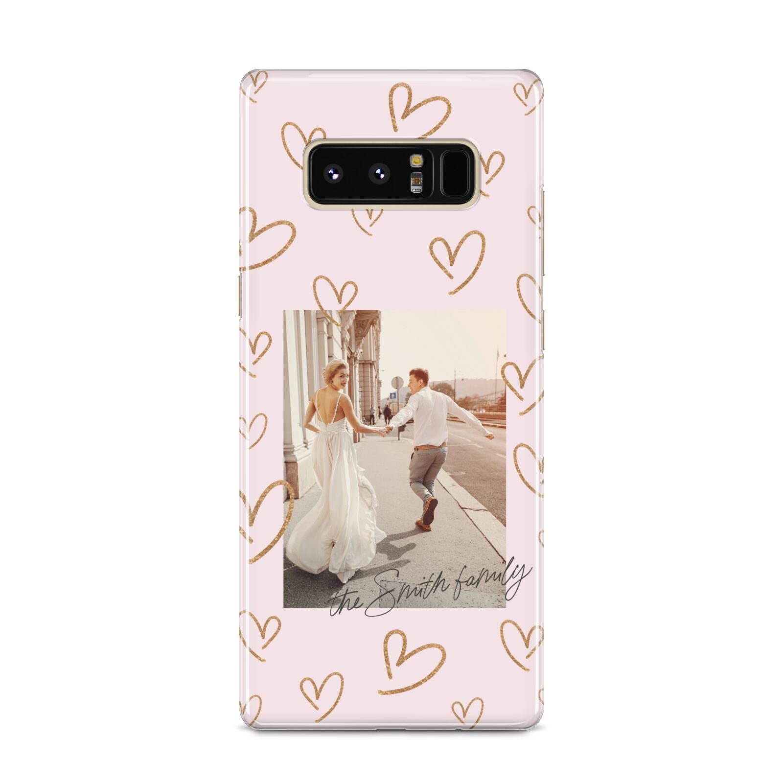 Valentines Day Newly Wed Photo Personalised Samsung Galaxy S8 Case