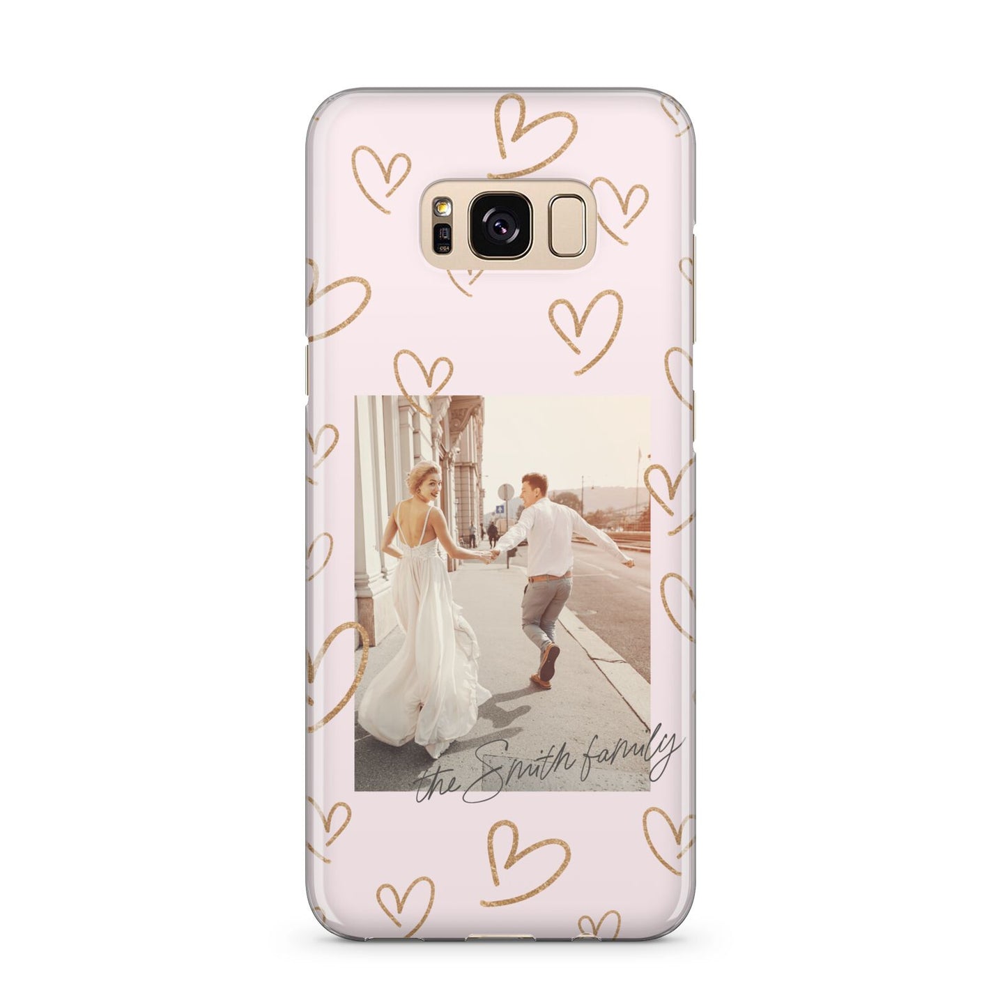 Valentines Day Newly Wed Photo Personalised Samsung Galaxy S8 Plus Case