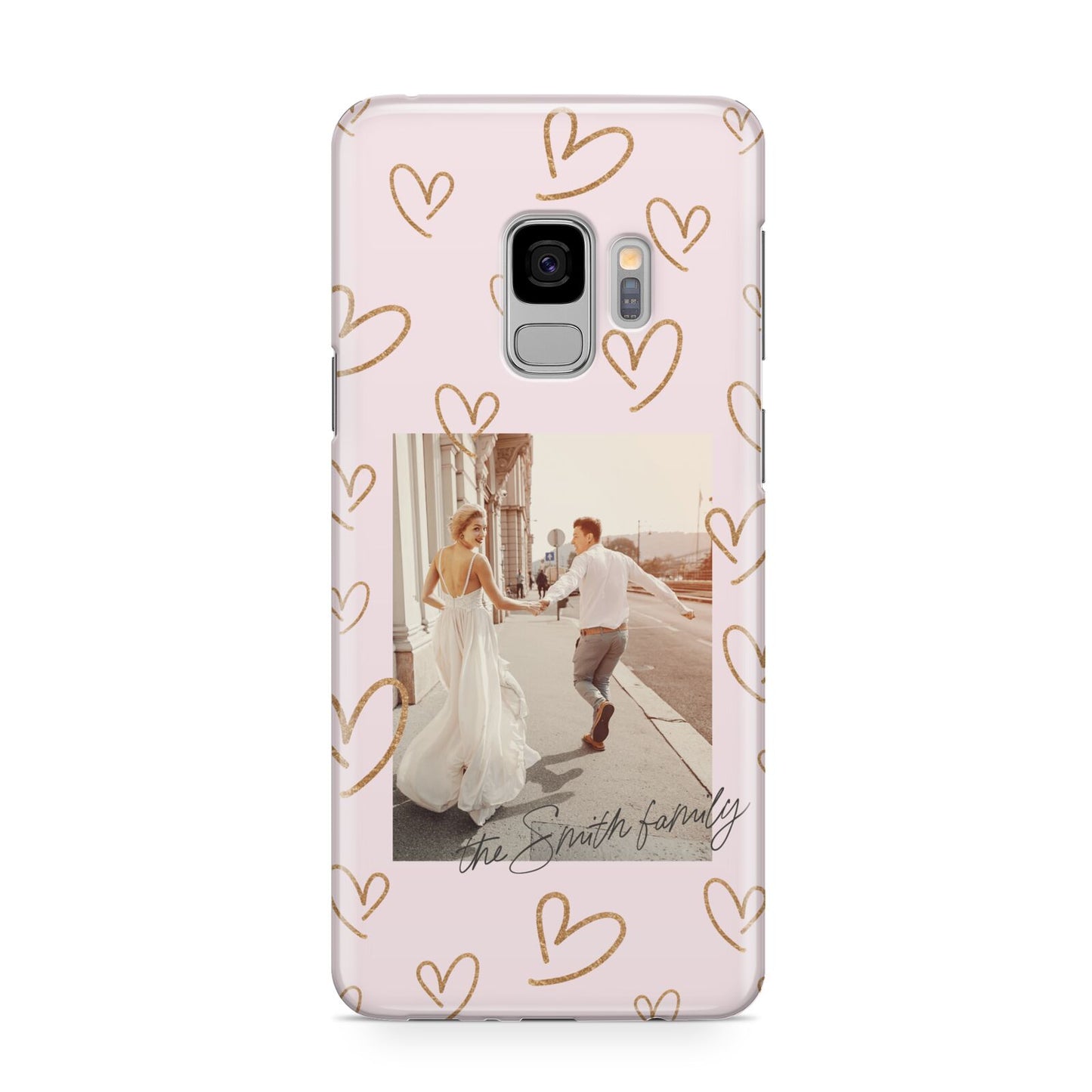 Valentines Day Newly Wed Photo Personalised Samsung Galaxy S9 Case