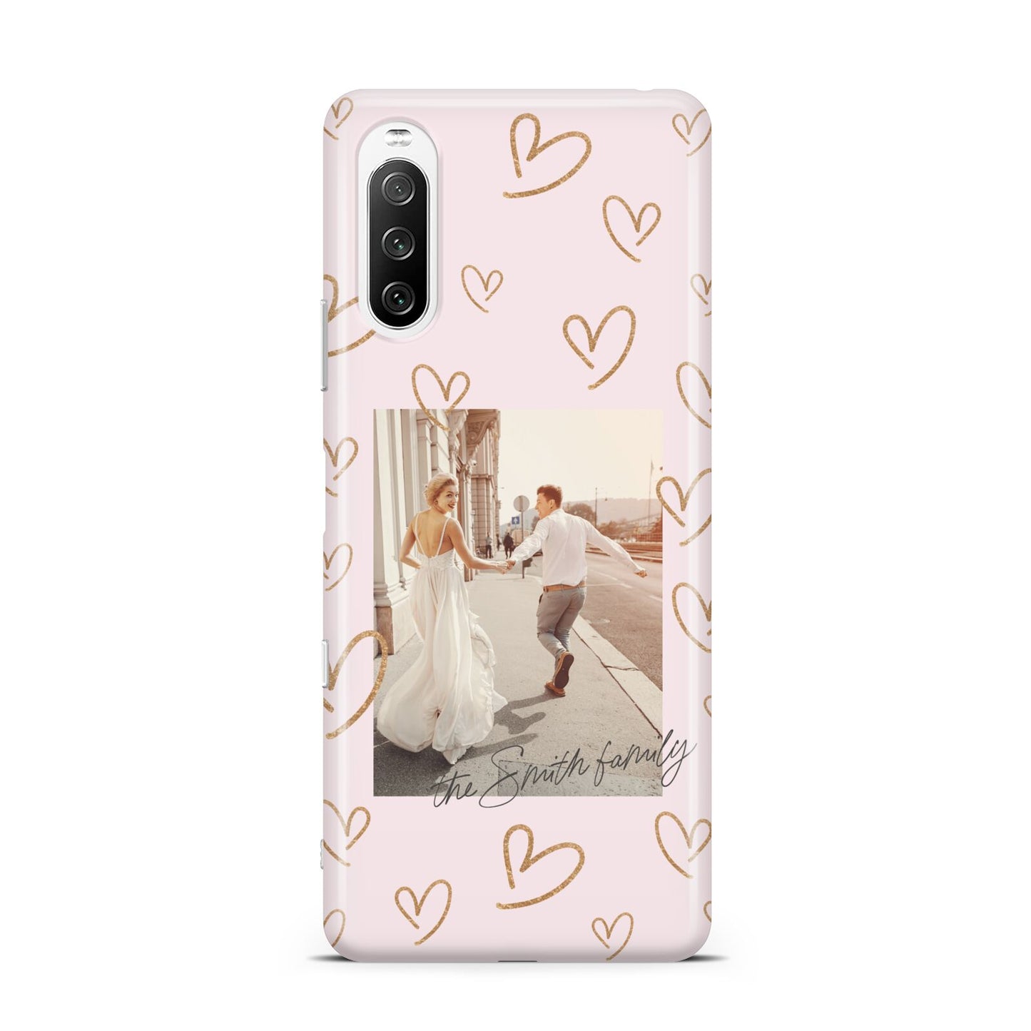 Valentines Day Newly Wed Photo Personalised Sony Xperia 10 III Case