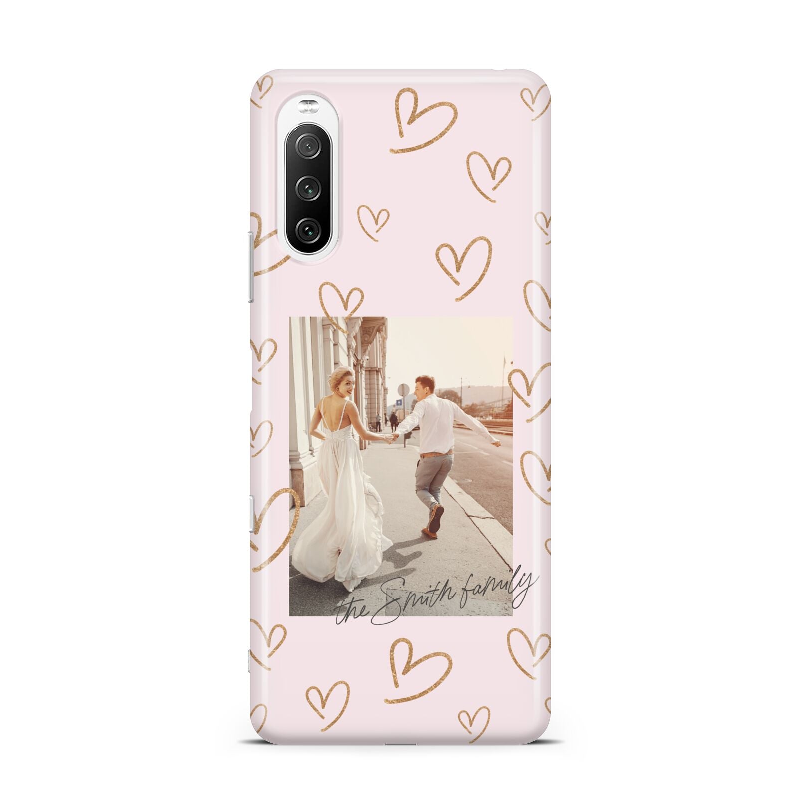 Valentines Day Newly Wed Photo Personalised Sony Xperia 10 III Case