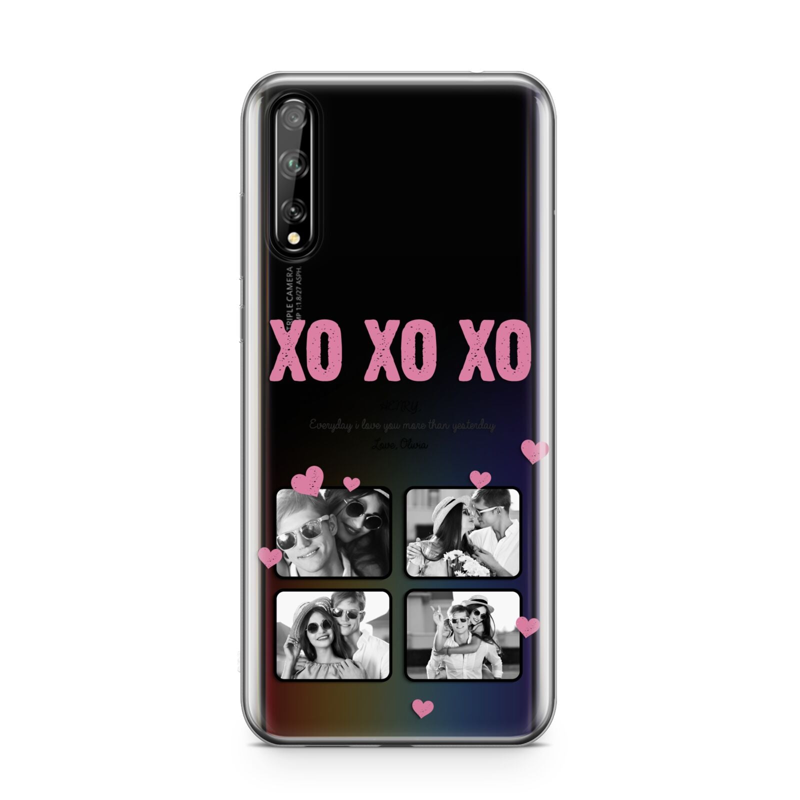 Valentines Day Photo Collage Huawei Enjoy 10s Phone Case