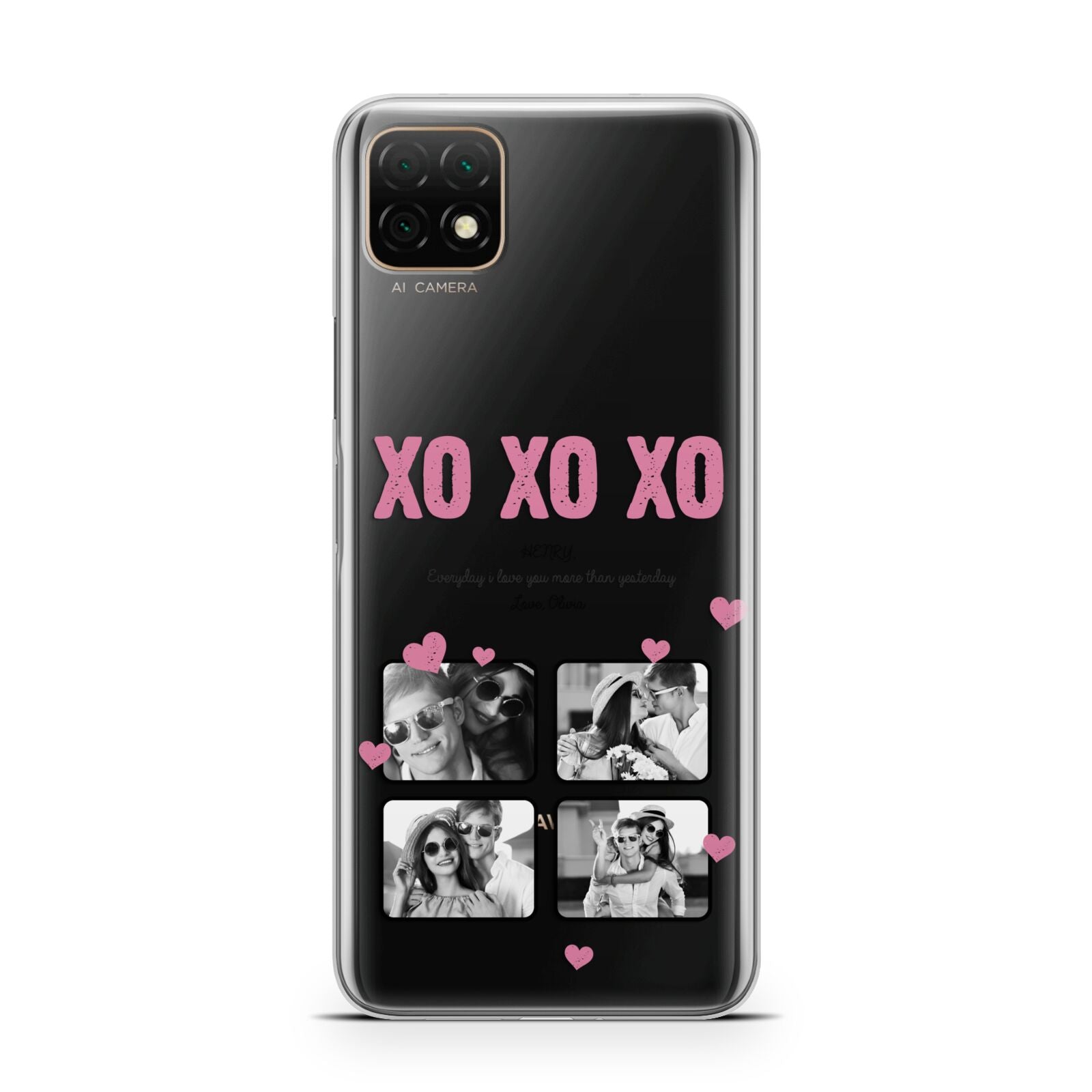 Valentines Day Photo Collage Huawei Enjoy 20 Phone Case