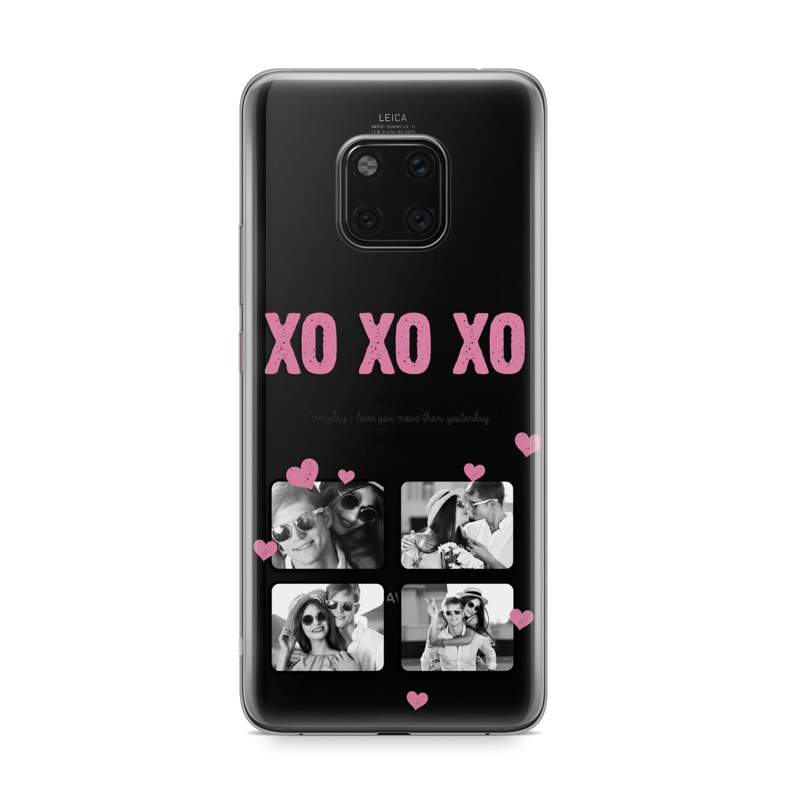 Valentines Day Photo Collage Huawei Mate 20 Pro Phone Case