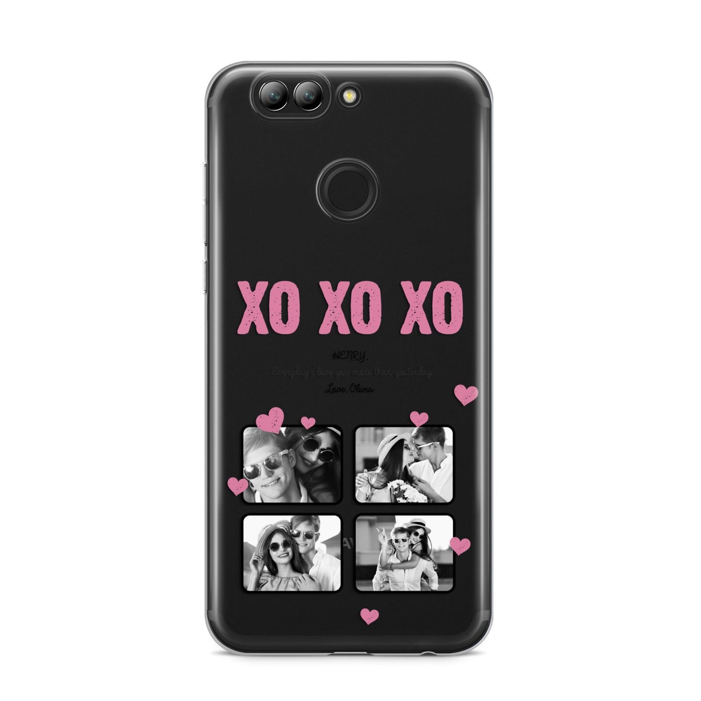 Valentines Day Photo Collage Huawei Nova 2s Phone Case