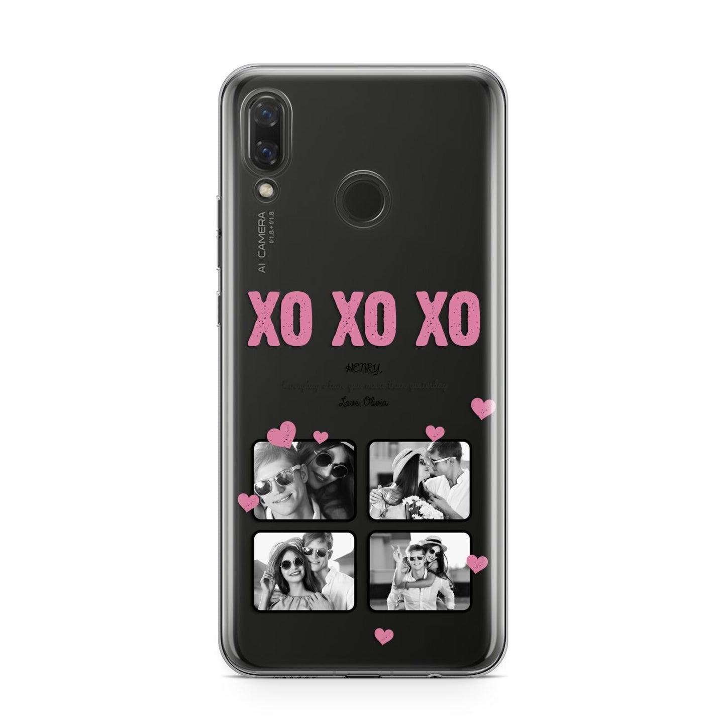 Valentines Day Photo Collage Huawei Nova 3 Phone Case