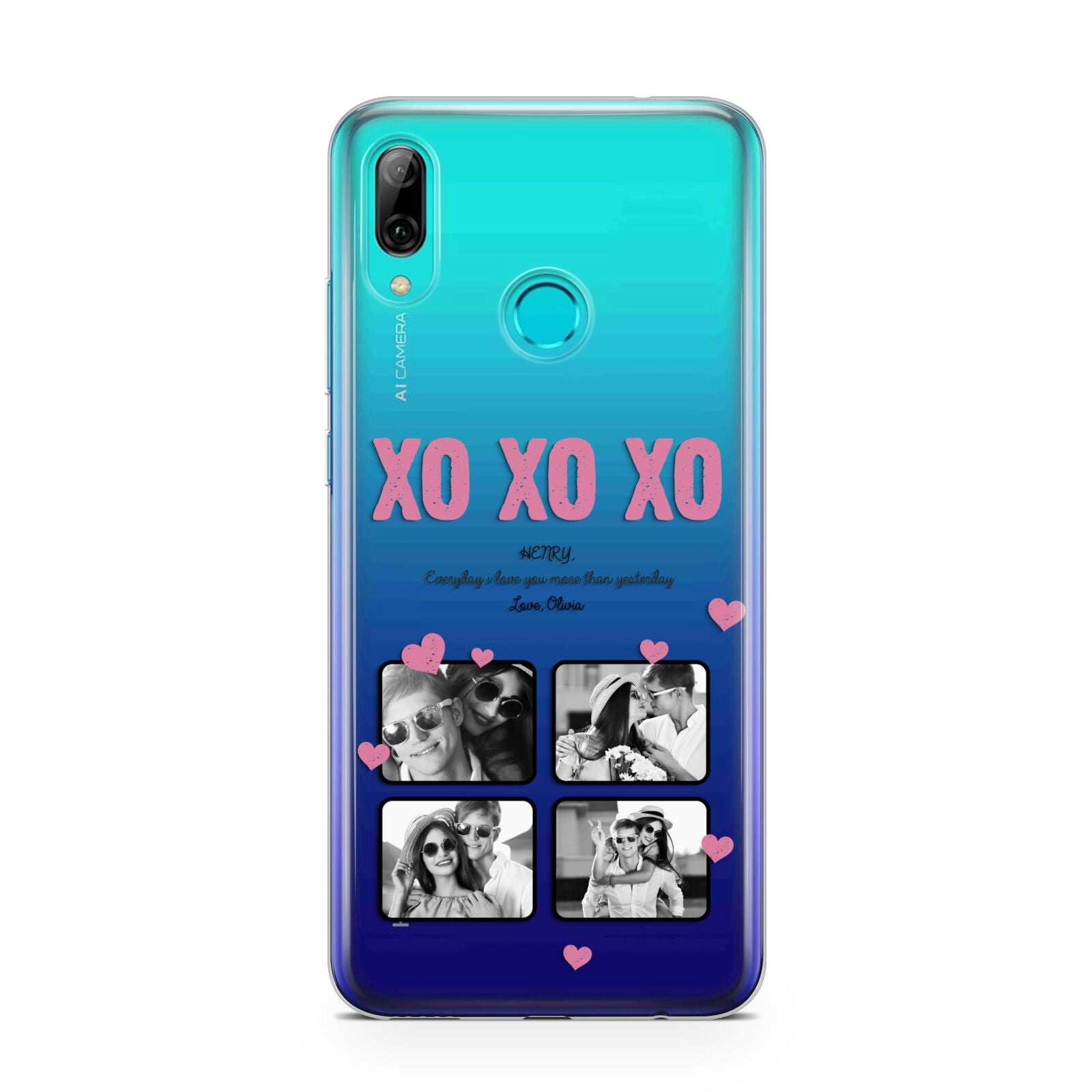 Valentines Day Photo Collage Huawei P Smart 2019 Case