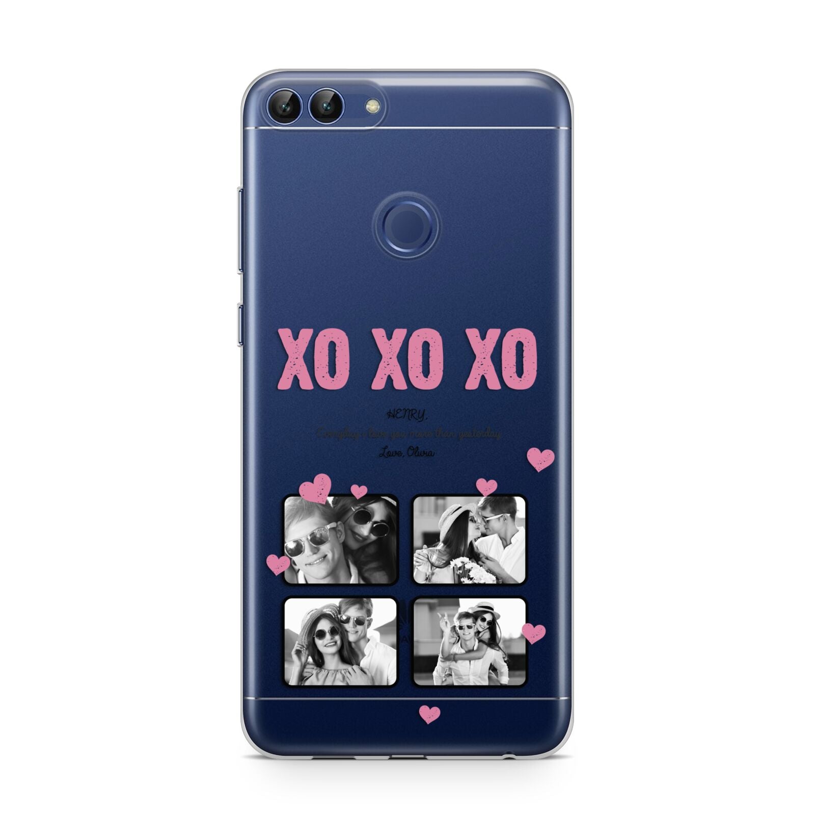 Valentines Day Photo Collage Huawei P Smart Case