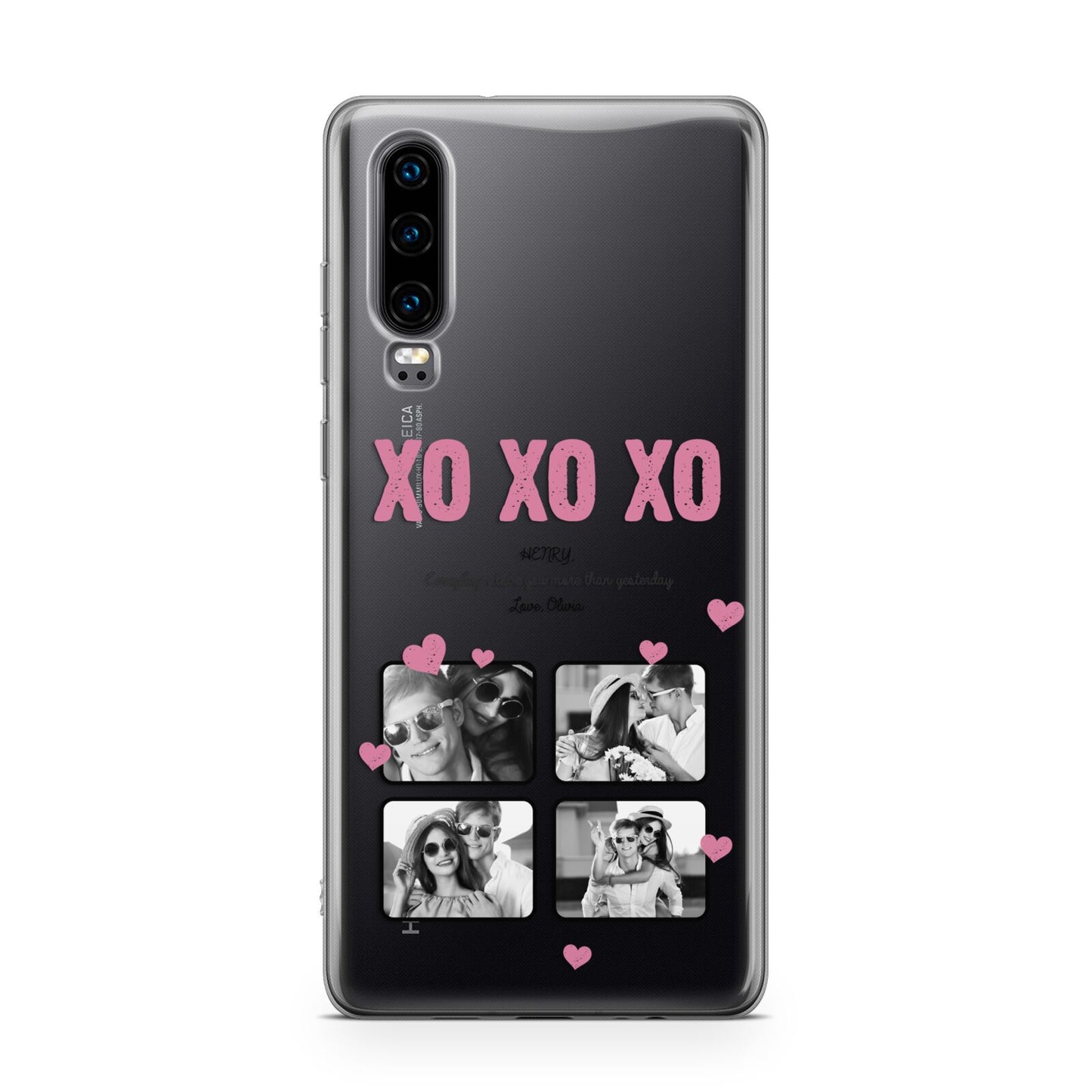 Valentines Day Photo Collage Huawei P30 Phone Case