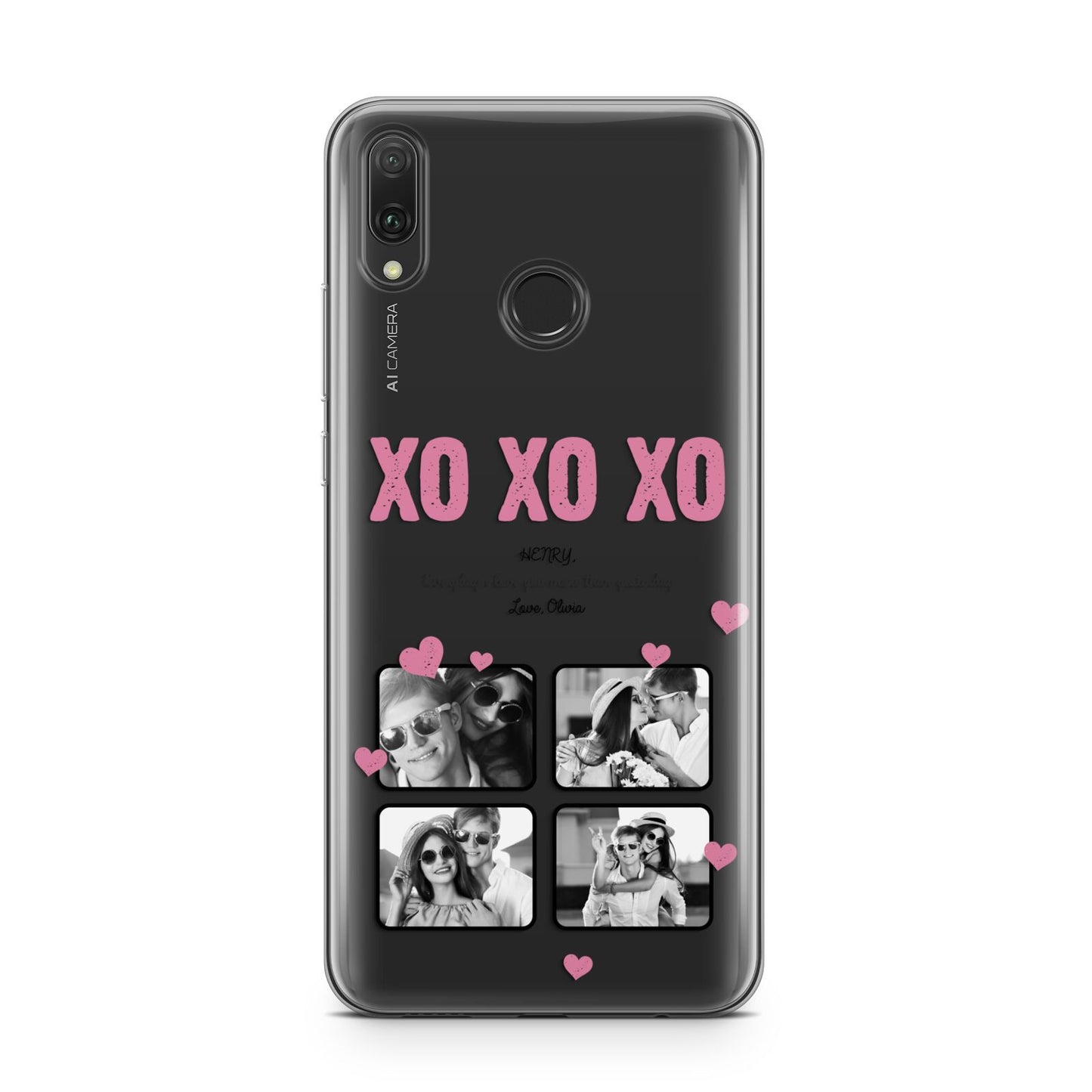 Valentines Day Photo Collage Huawei Y9 2019